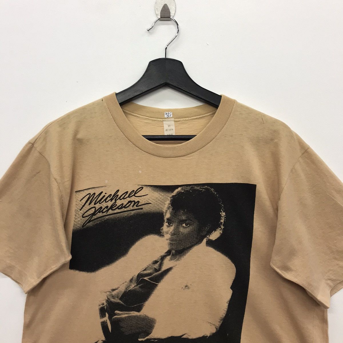 Band Tees × Michael Jackson × Vintage Rare!! Vintage Band Tees Michael Jackson Singer 80s Size US M / EU 48-50 / 2 - 2 Thumbnail