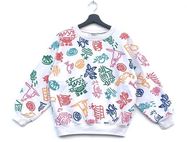 Vintage KEN DONE sweatshirt overprint