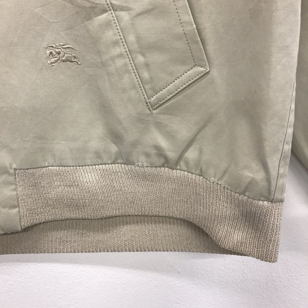 Burberry × Vintage Rare!! Vintage Burberrys Nova Chek Bomber Jacket Size US S / EU 44-46 / 1 - 6 Thumbnail