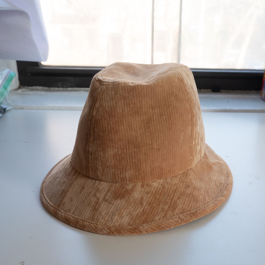 Yohji Yamamoto Pour Homme Thick Corduroy Hat Size ONE SIZE - 3 Thumbnail