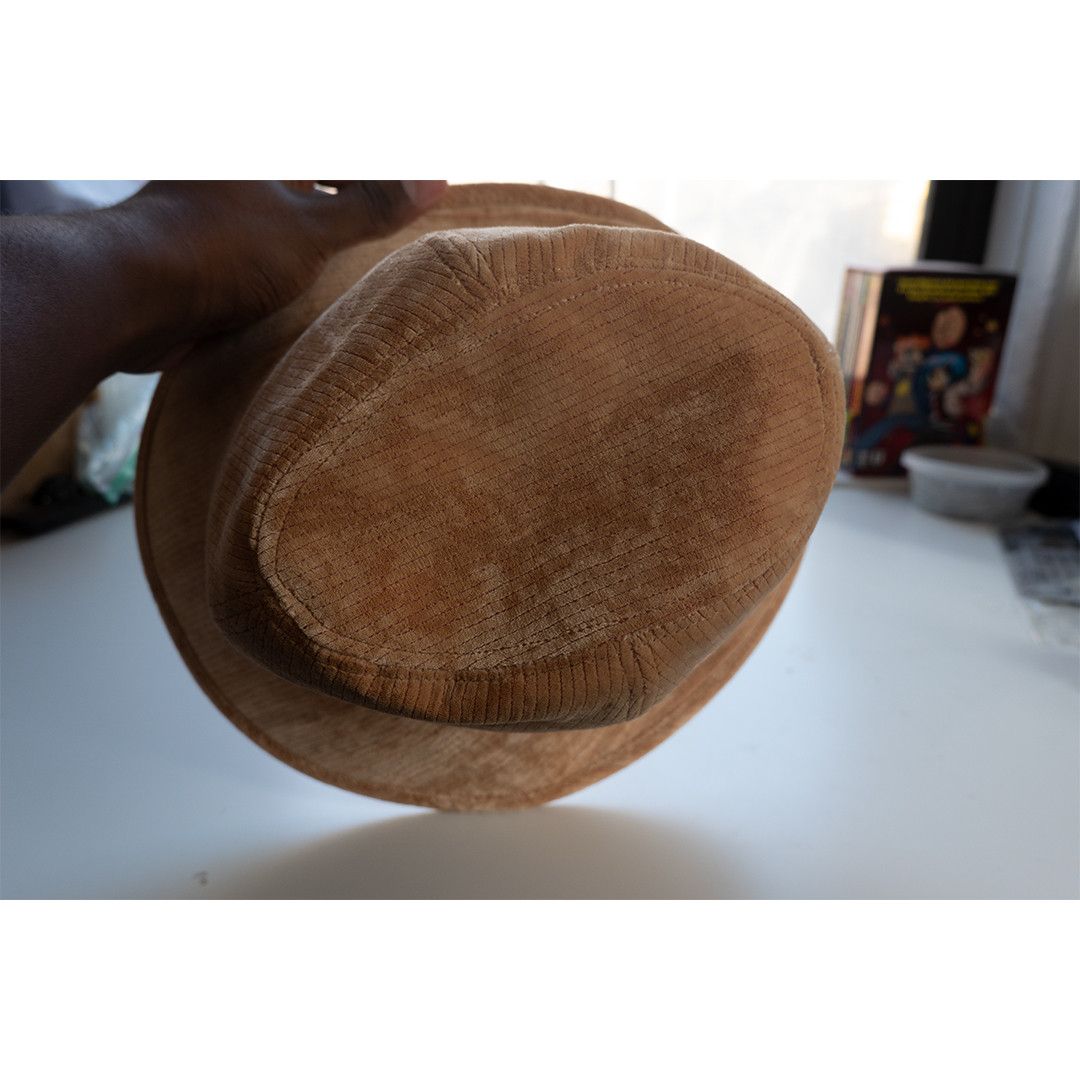 Yohji Yamamoto Pour Homme Thick Corduroy Hat Size ONE SIZE - 4 Thumbnail
