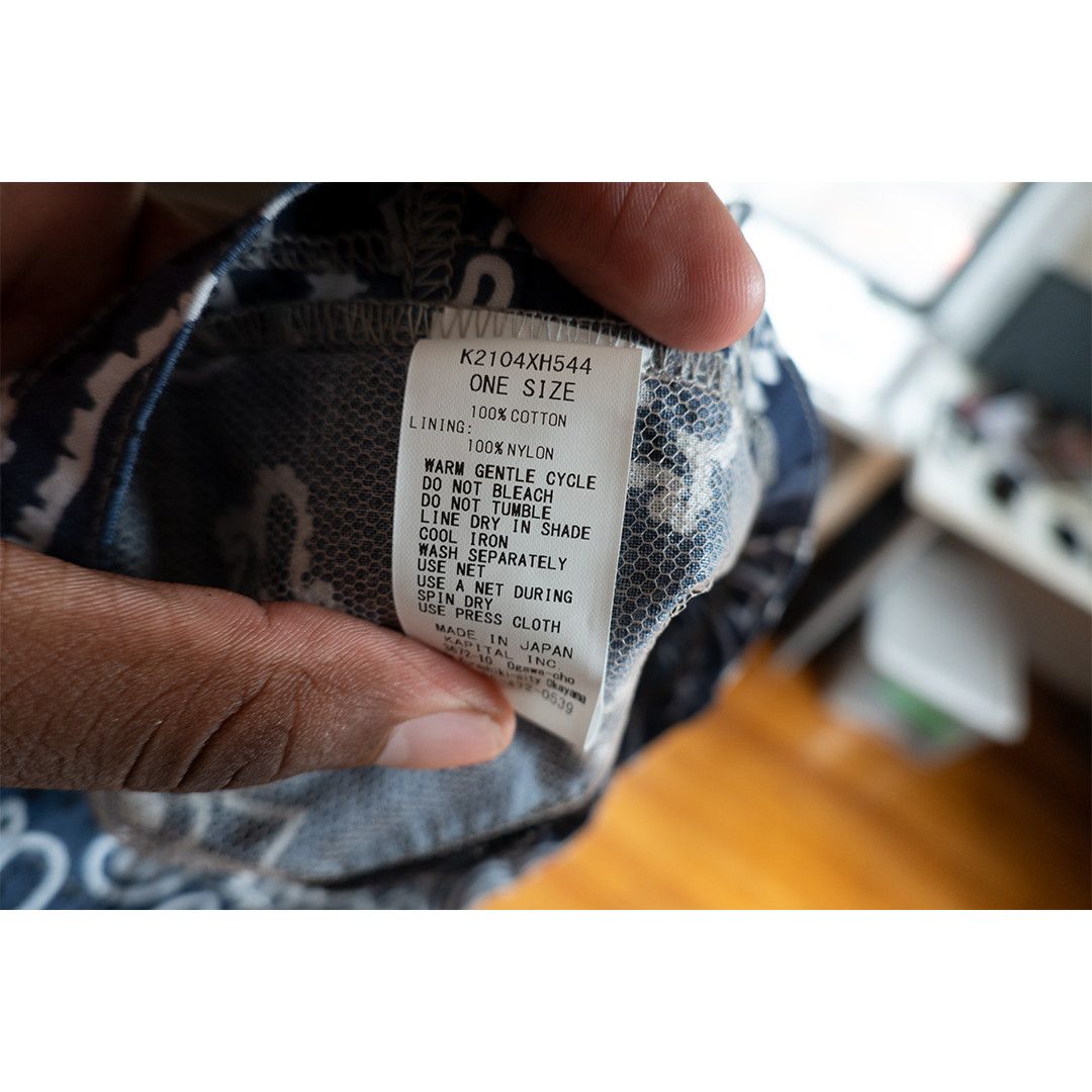 Kapital Bandana Patchwork Bucket Hat Size ONE SIZE - 4 Thumbnail