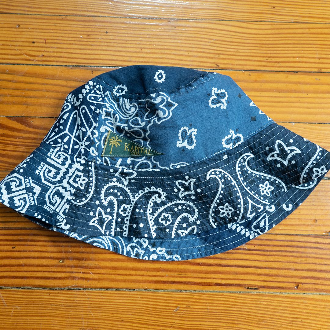 Kapital Bandana Patchwork Bucket Hat Size ONE SIZE - 1 Thumbnail