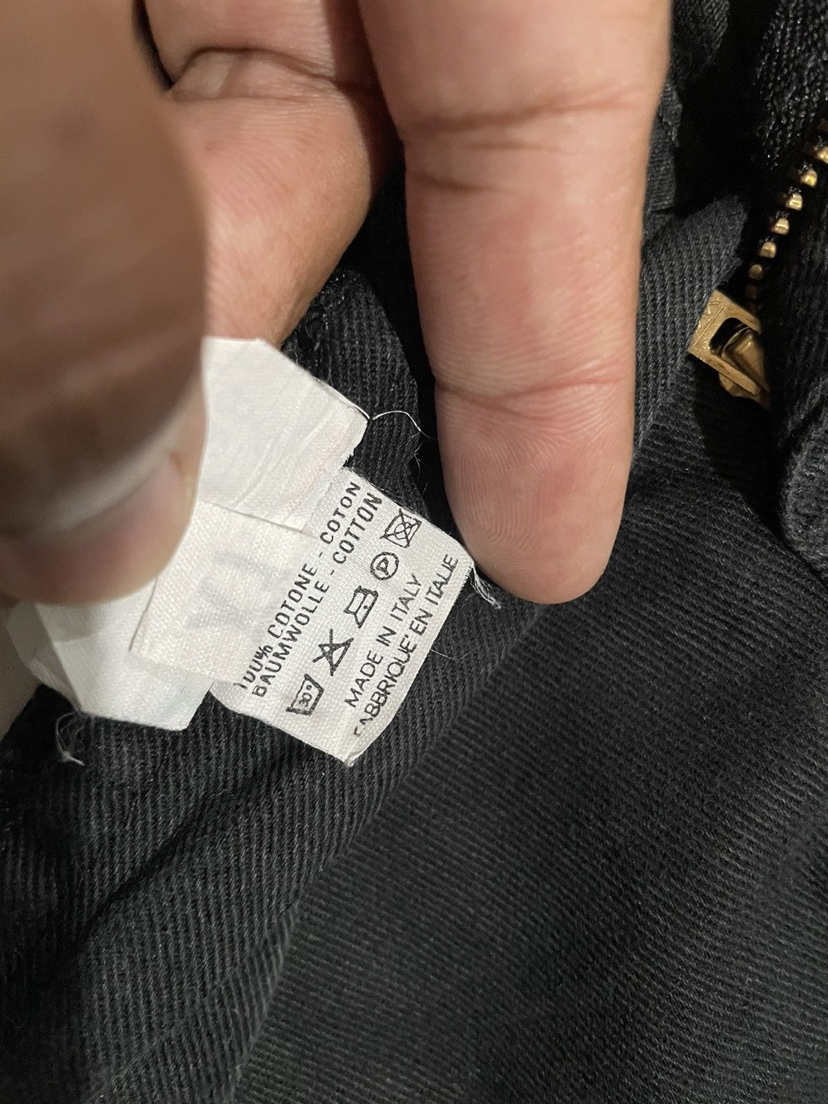 Fendi × Vintage Vintage Fendi Double FF Embroidery Back Pocket Jeans Size US 27 - 16 Thumbnail