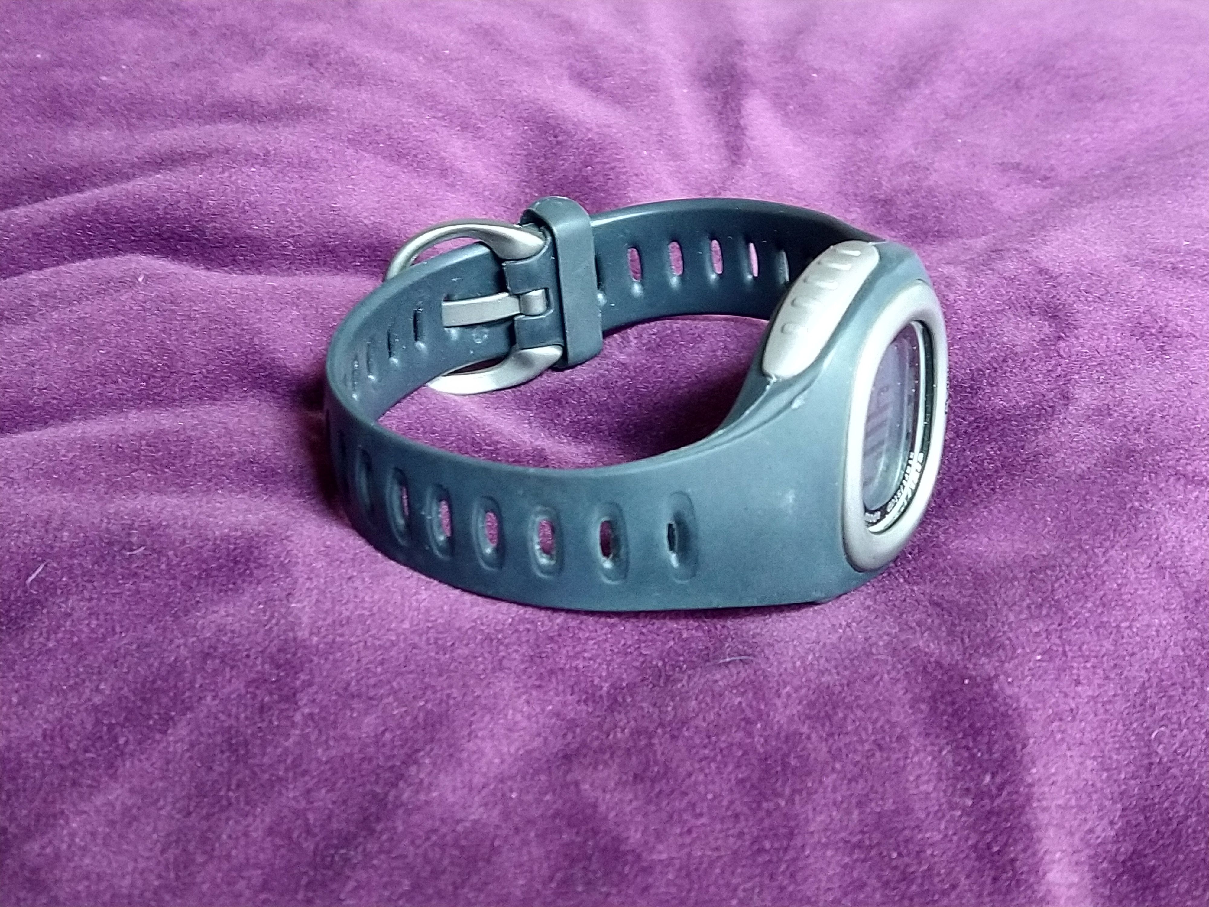 Nike Nike Triax C3 Watch Gray Silver Digital Rubber Sports Y2K Size ONE SIZE - 4 Thumbnail