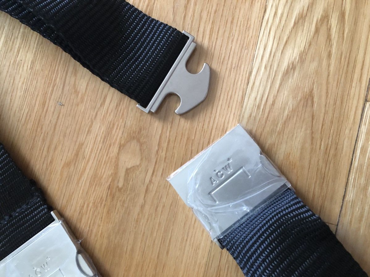 A-COLD-WALL* A Cold Wall ACW* double buckle adjustable industrial belt Size ONE SIZE - 7 Thumbnail