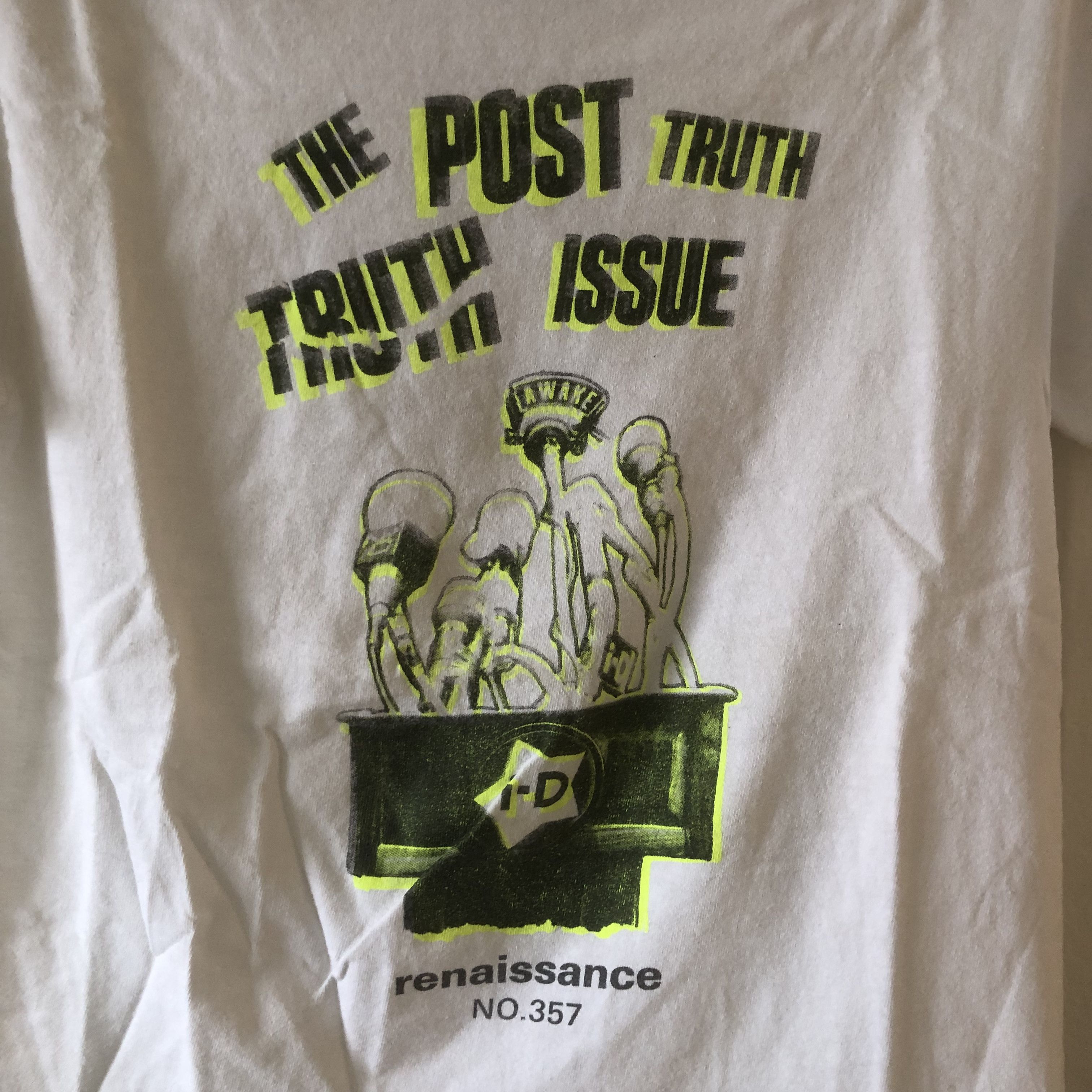 Awake NY Awake x i-D Magazine The Post Truth Issue Tee Size US S / EU 44-46 / 1 - 2 Thumbnail