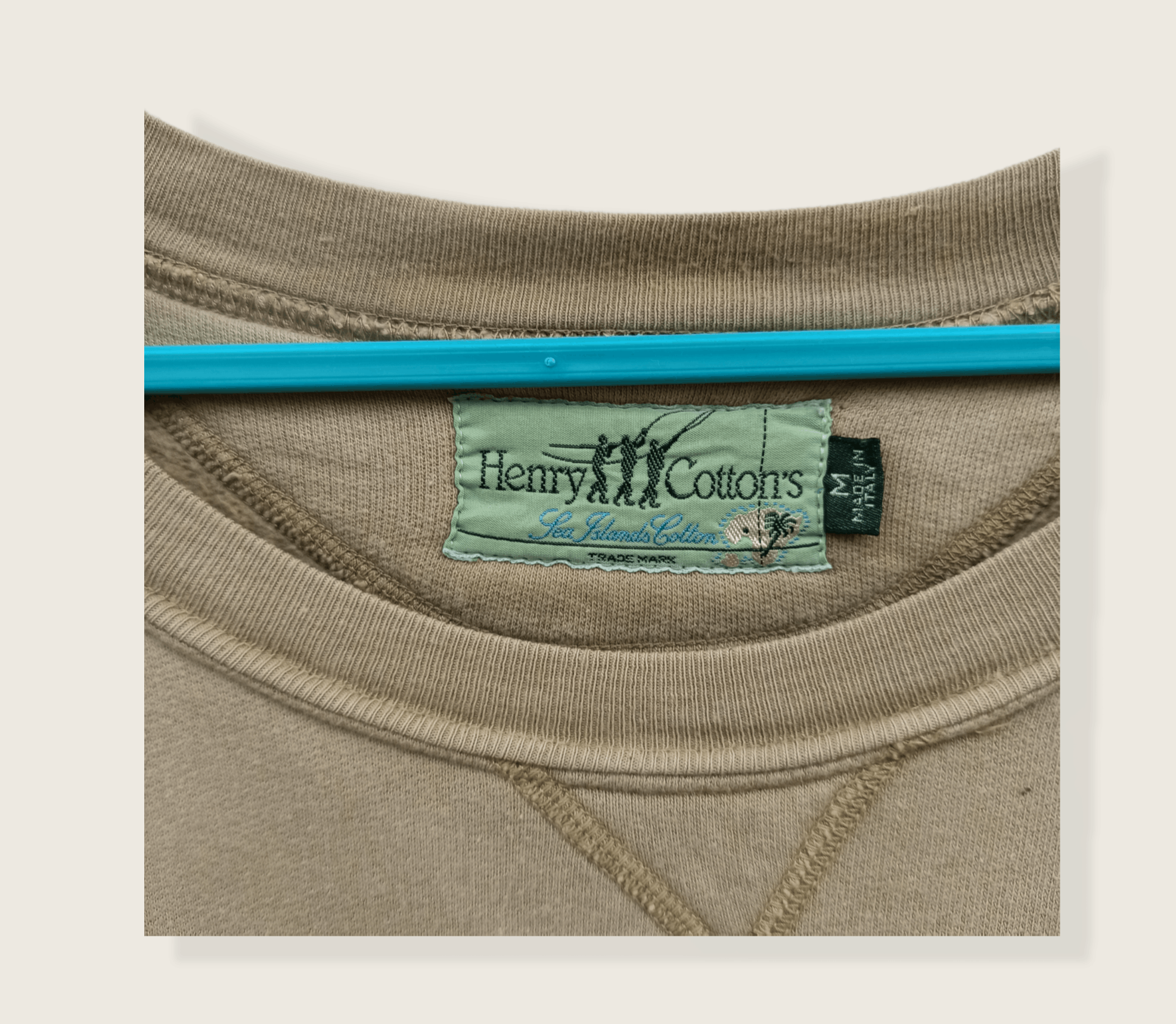Henry Cotton's × Vintage Vintage Henry Cotton Sun Faded sweatshirt Size US M / EU 48-50 / 2 - 5 Thumbnail