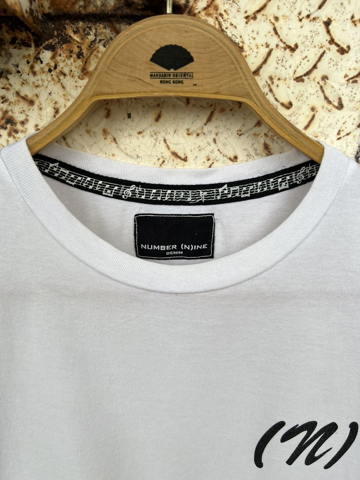Number (N)ine NUMBER(NINE) NINE INCH SMALL LOGO WHITE TEE Size US M / EU 48-50 / 2 - 8 Thumbnail