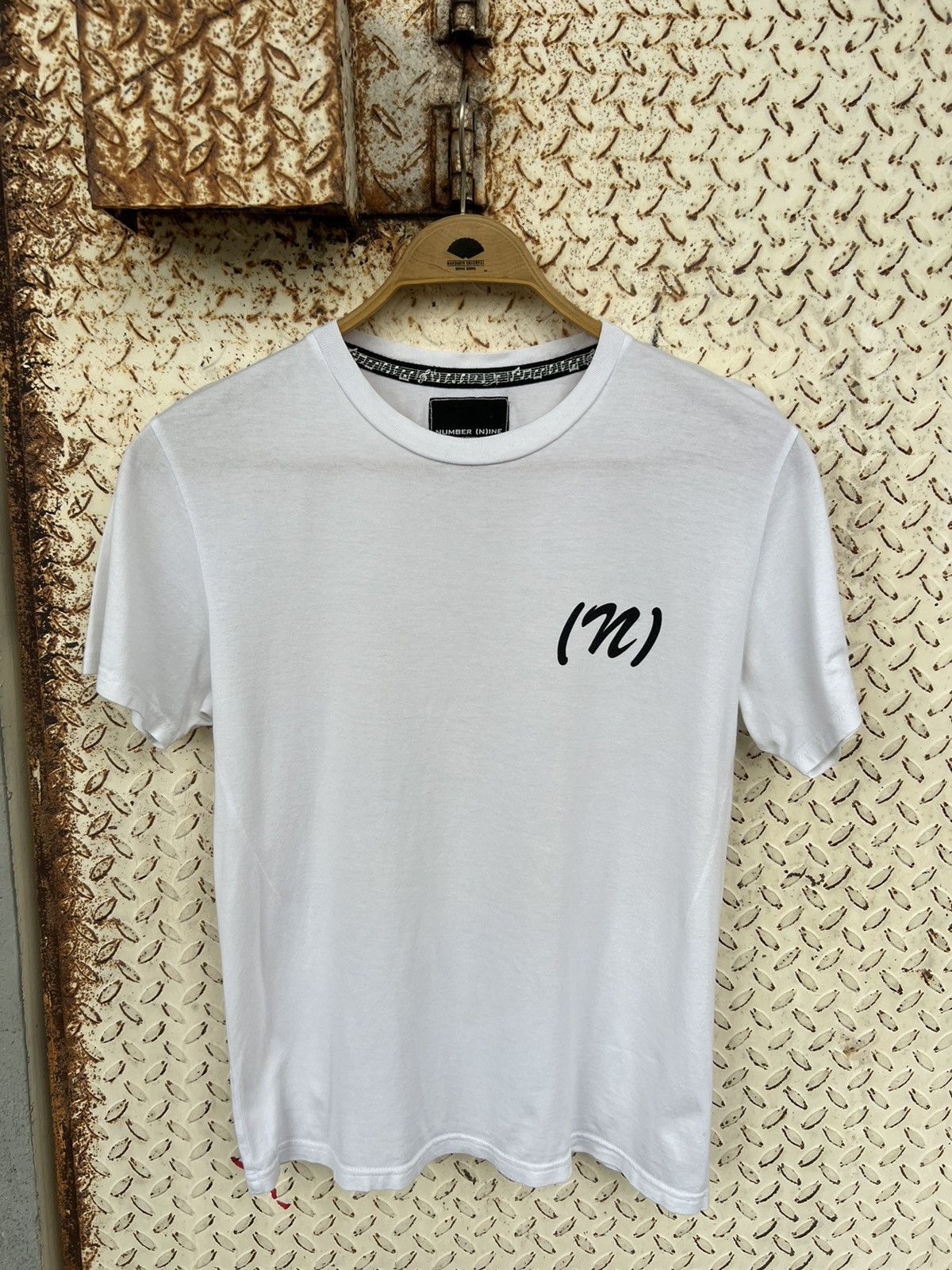 Number (N)ine NUMBER(NINE) NINE INCH SMALL LOGO WHITE TEE Size US M / EU 48-50 / 2 - 1 Thumbnail