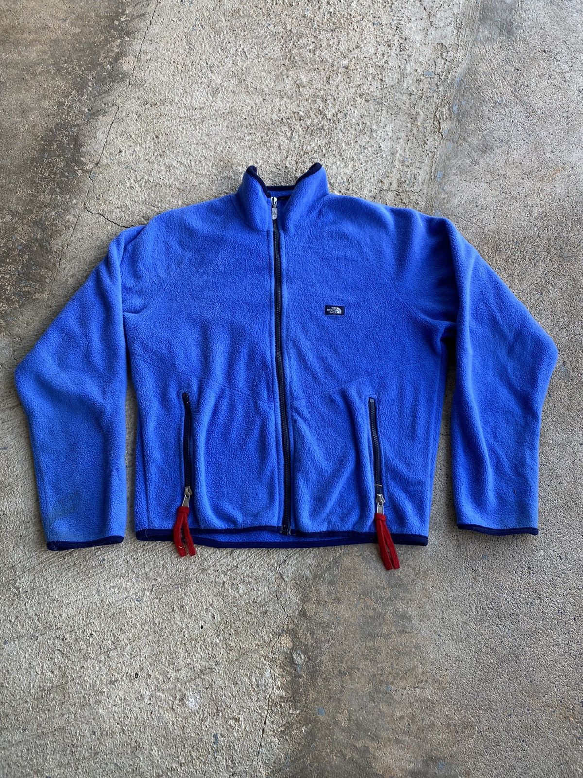 The North Face × Vintage Vintage 90’s The North Face Fleece Pullover Distressed Size US M / EU 48-50 / 2 - 1 Thumbnail
