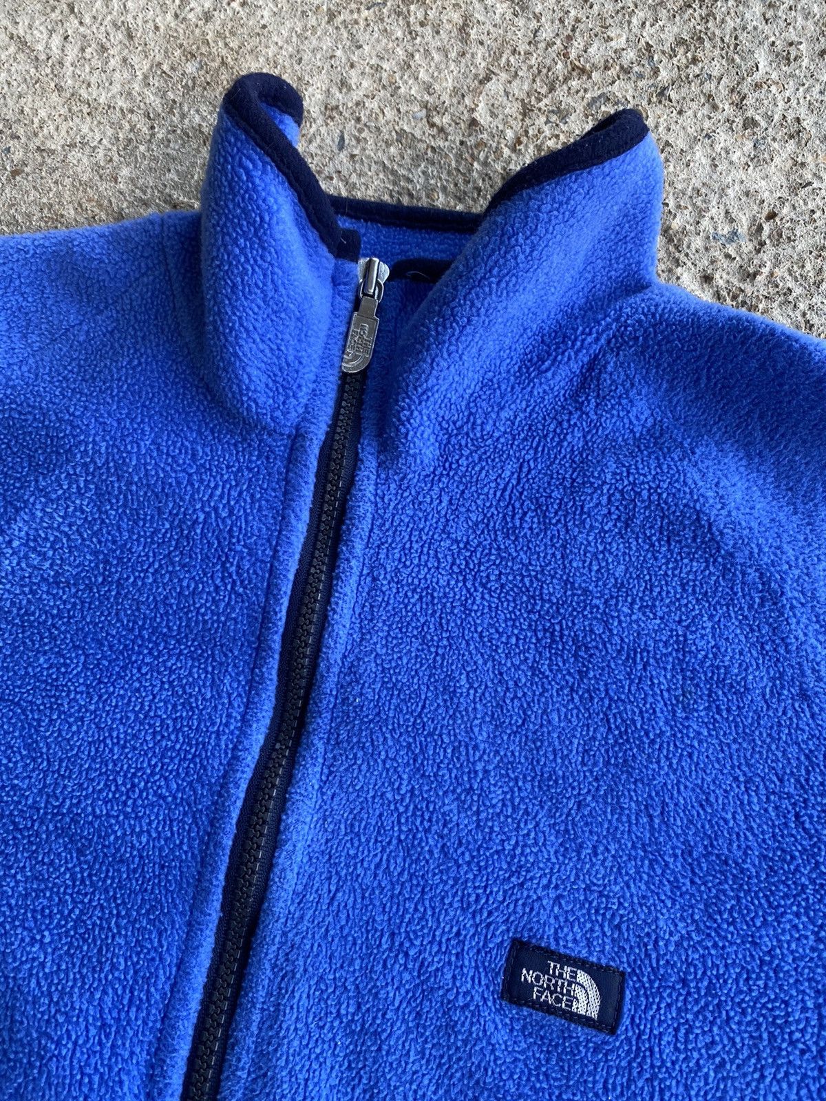 The North Face × Vintage Vintage 90’s The North Face Fleece Pullover Distressed Size US M / EU 48-50 / 2 - 3 Thumbnail