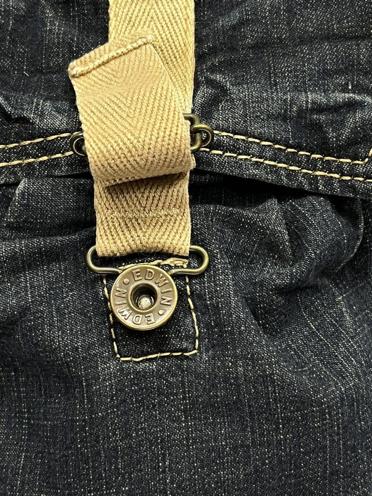 Edwin FYE🔥Vtg EDWIN XVS Bush Cargo Tactical Stretch Denim Flared Size US 30 / EU 46 - 6 Thumbnail