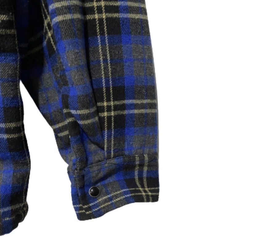 Flannel × Vintage delete today💥KenyeWest Mr Junko Flanel Sherpa Button Shirt Size US L / EU 52-54 / 3 - 5 Thumbnail