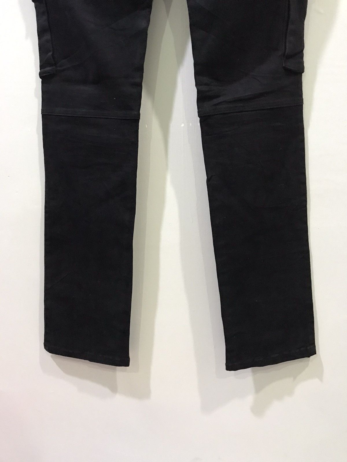 Japanese Brand BLACKVARIA Japan Punk Tactical 8 Pockets Cargo Skinny Pant Size US 33 - 16 Thumbnail
