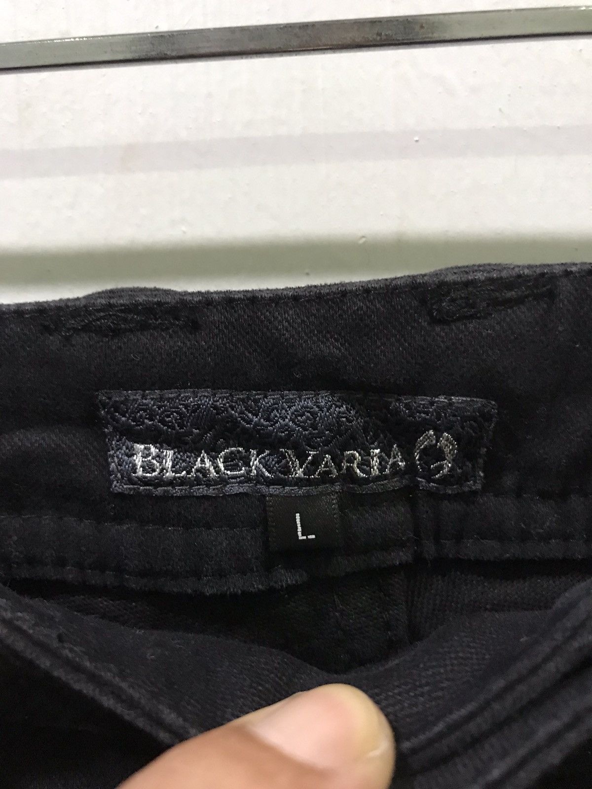 Japanese Brand BLACKVARIA Japan Punk Tactical 8 Pockets Cargo Skinny Pant Size US 33 - 10 Thumbnail