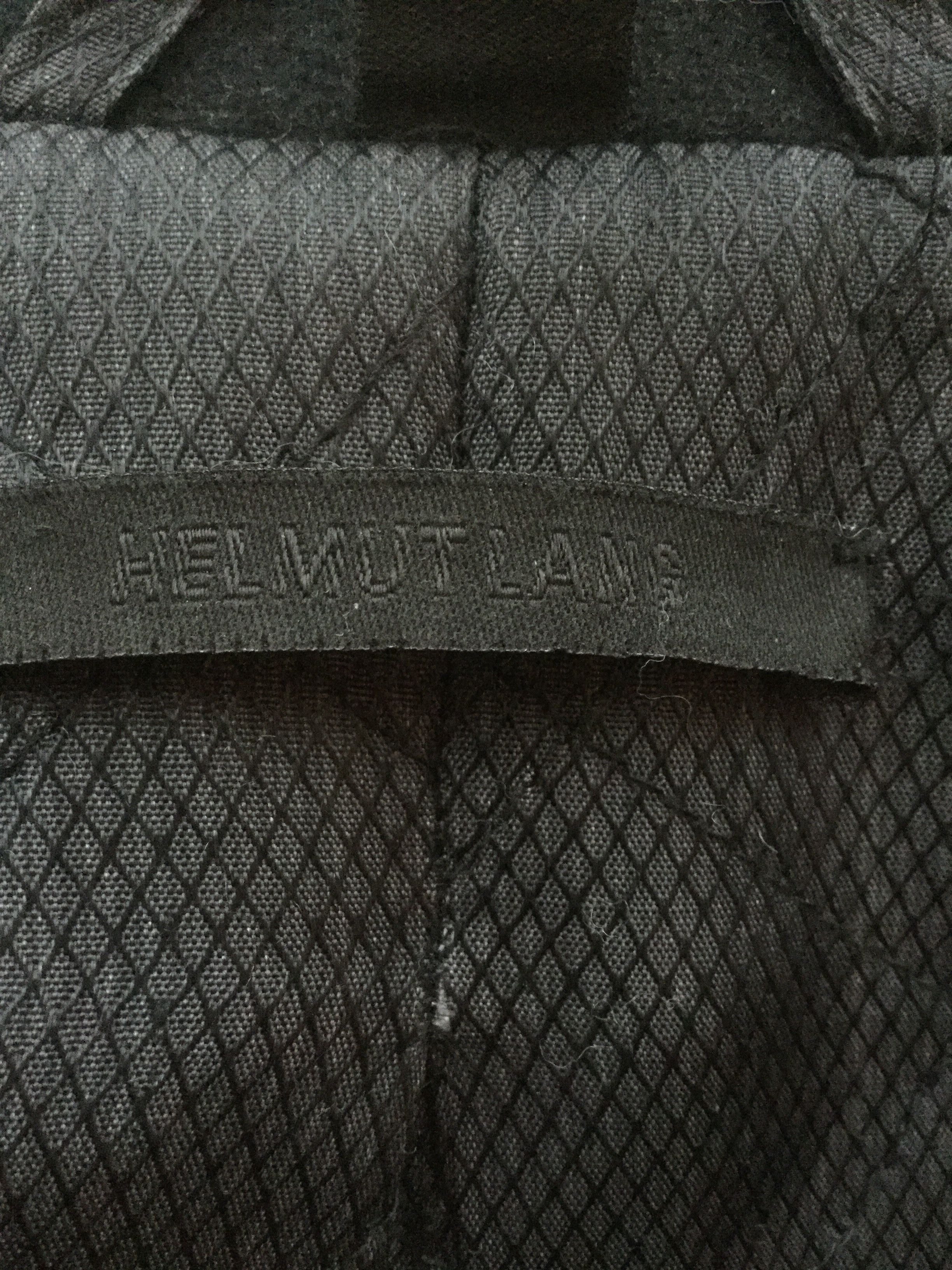 Helmut Lang Real 1990's ARCHIVE BLACK LABEL heavyweight blue pea coat Size US M / EU 48-50 / 2 - 5 Thumbnail