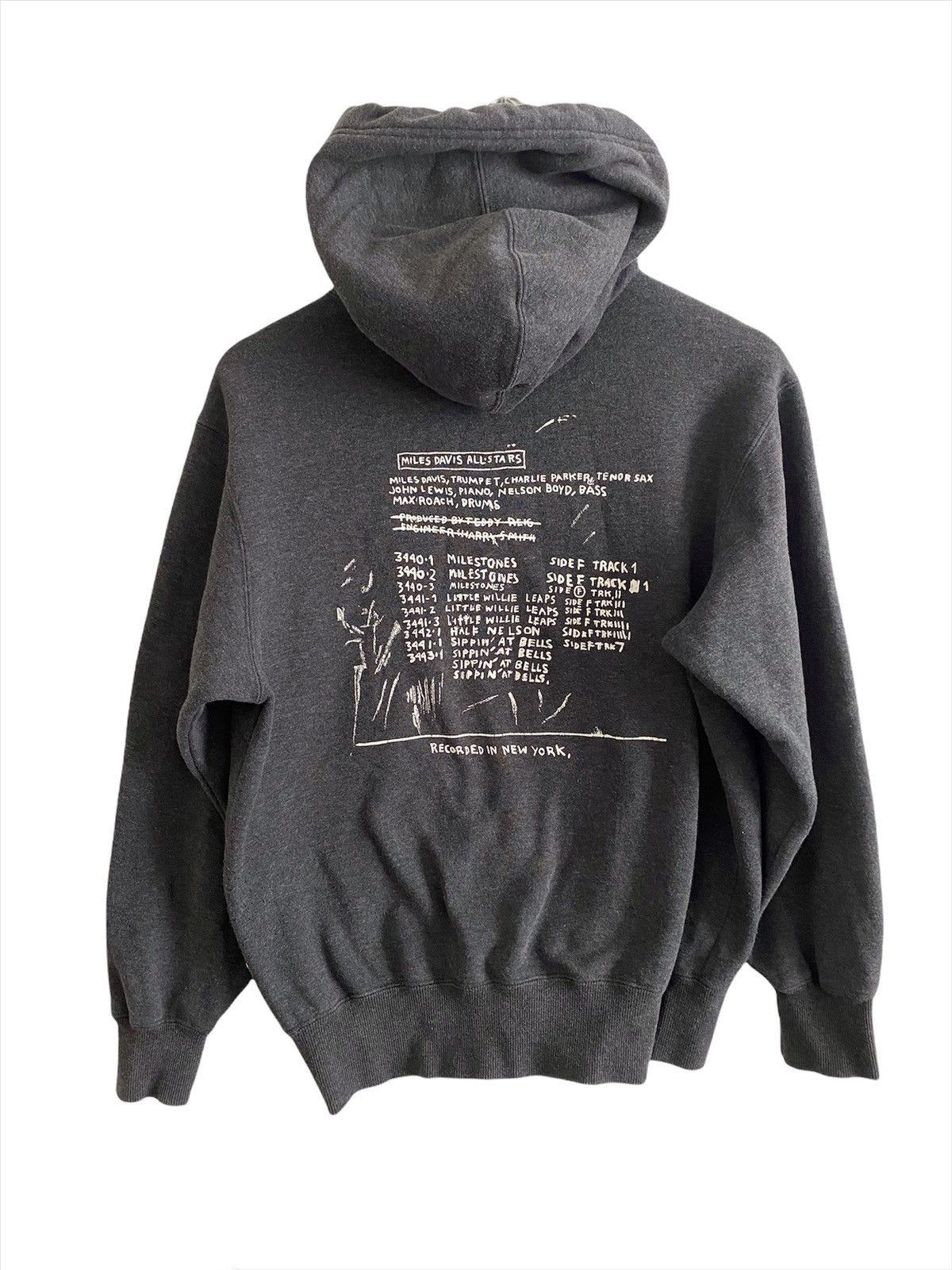 Jean-Michel Basquiat × Uniqlo × Vintage Jean-michel basquat Recorded in new york Hoodie Size US M / EU 48-50 / 2 - 4 Thumbnail
