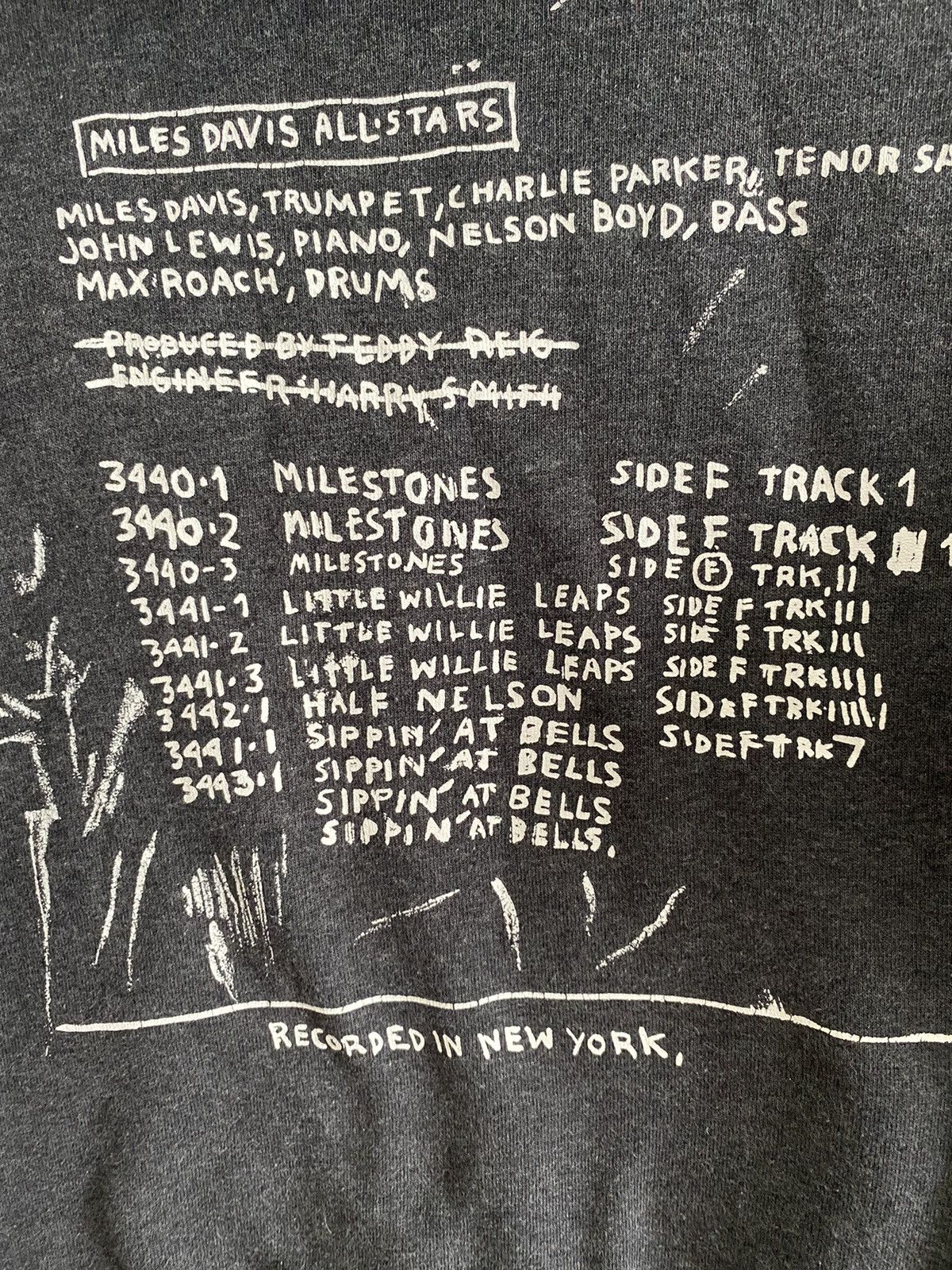 Jean-Michel Basquiat × Uniqlo × Vintage Jean-michel basquat Recorded in new york Hoodie Size US M / EU 48-50 / 2 - 6 Thumbnail