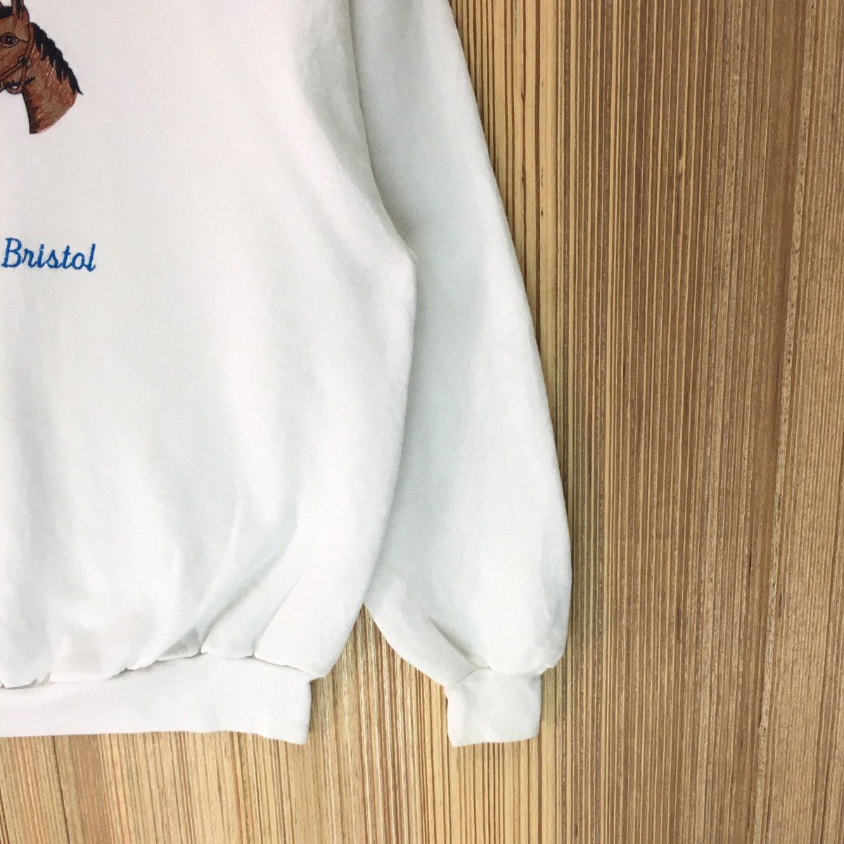 Vintage Vintage Bristol Horse Head Big Logo Sweatshirt Size US M / EU 48-50 / 2 - 4 Thumbnail