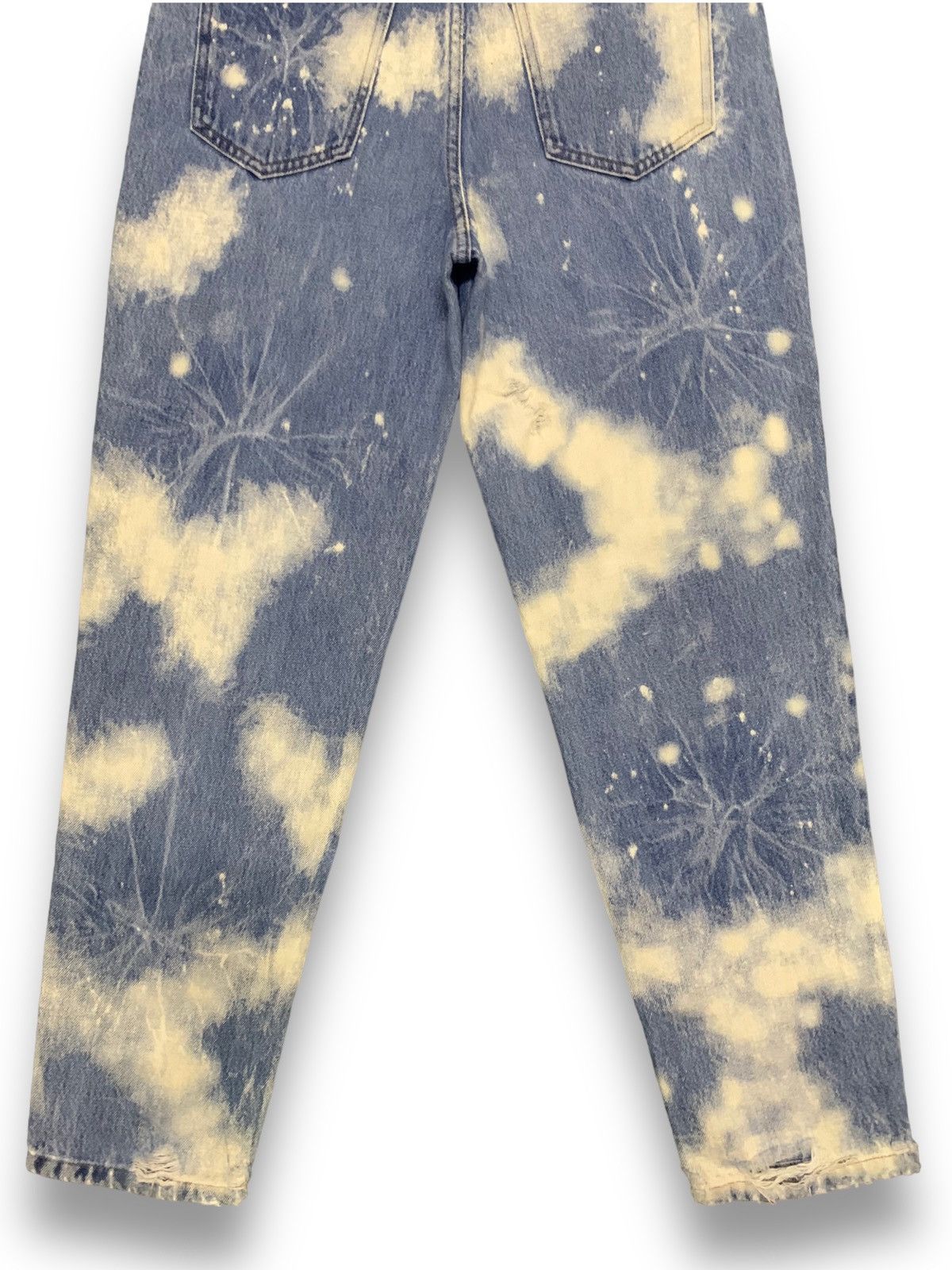 Tommy Hilfiger Y2K Tommy Hilfiger Acid Wash Distressed Jeans Made in Italy Size US 29 - 14 Thumbnail