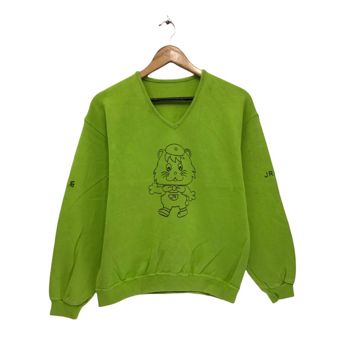 Japanese Brand × Vintage Japanese Brand Jr Jkp Cartoon Design Sweatshirt Size US S / EU 44-46 / 1 - 1 Thumbnail