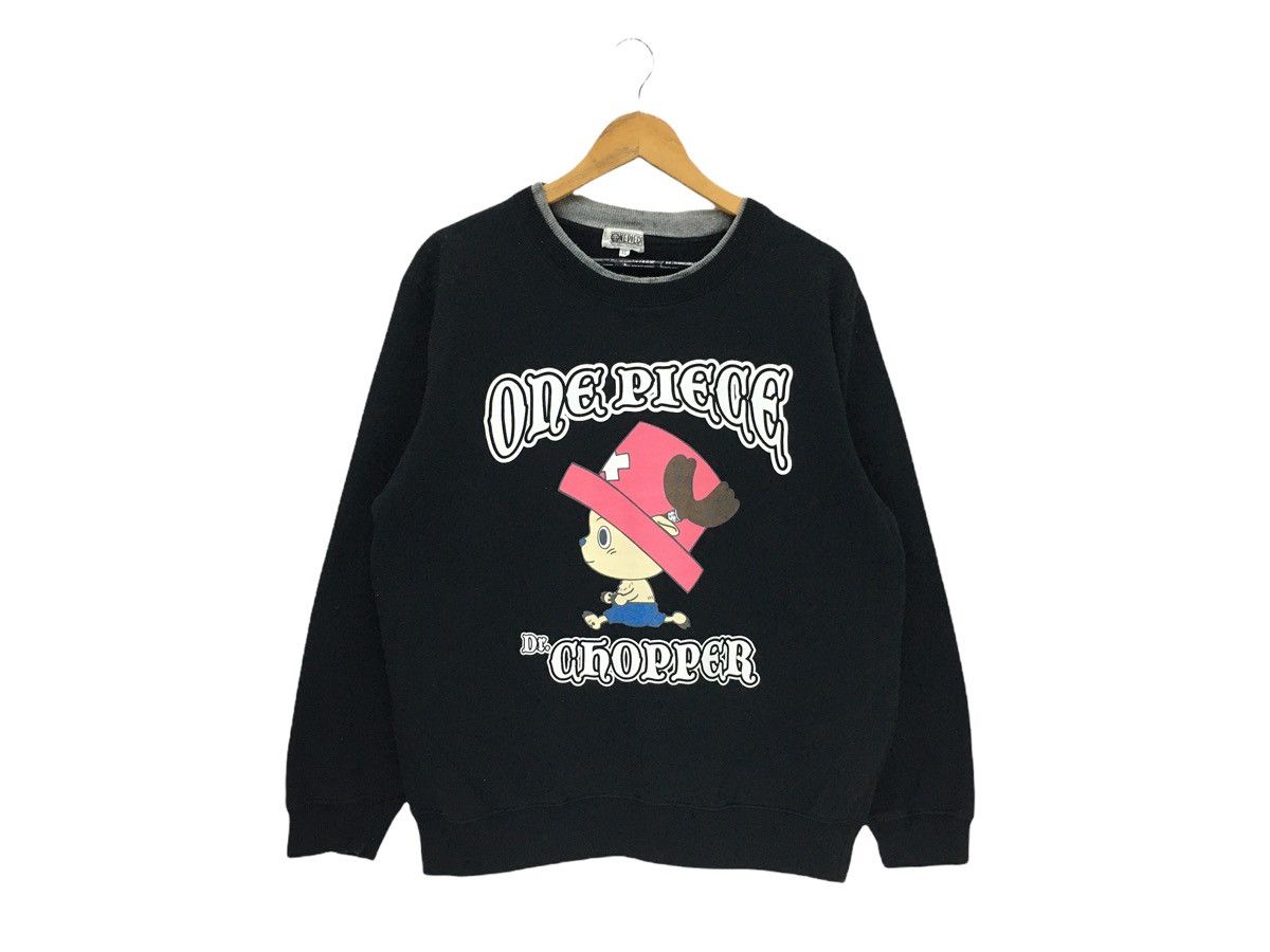 Cartoon Network × Japanese Brand × One Piece One Piece Japan Anime Chooper Mugiwara Pirates Sweatshirt Size US M / EU 48-50 / 2 - 1 Thumbnail