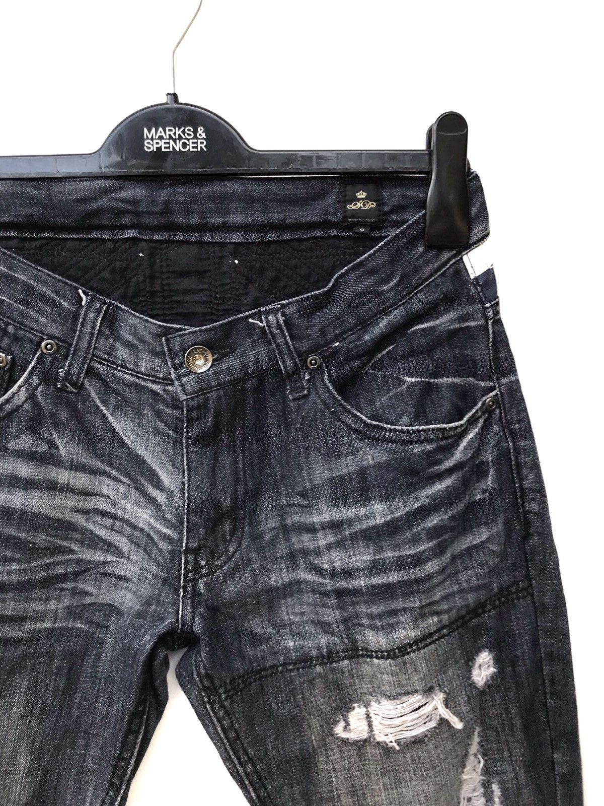 20471120 × Beauty Beast × Vintage Japanese Brand Semantic Design Distressed Grunge Size US 29 - 7 Thumbnail