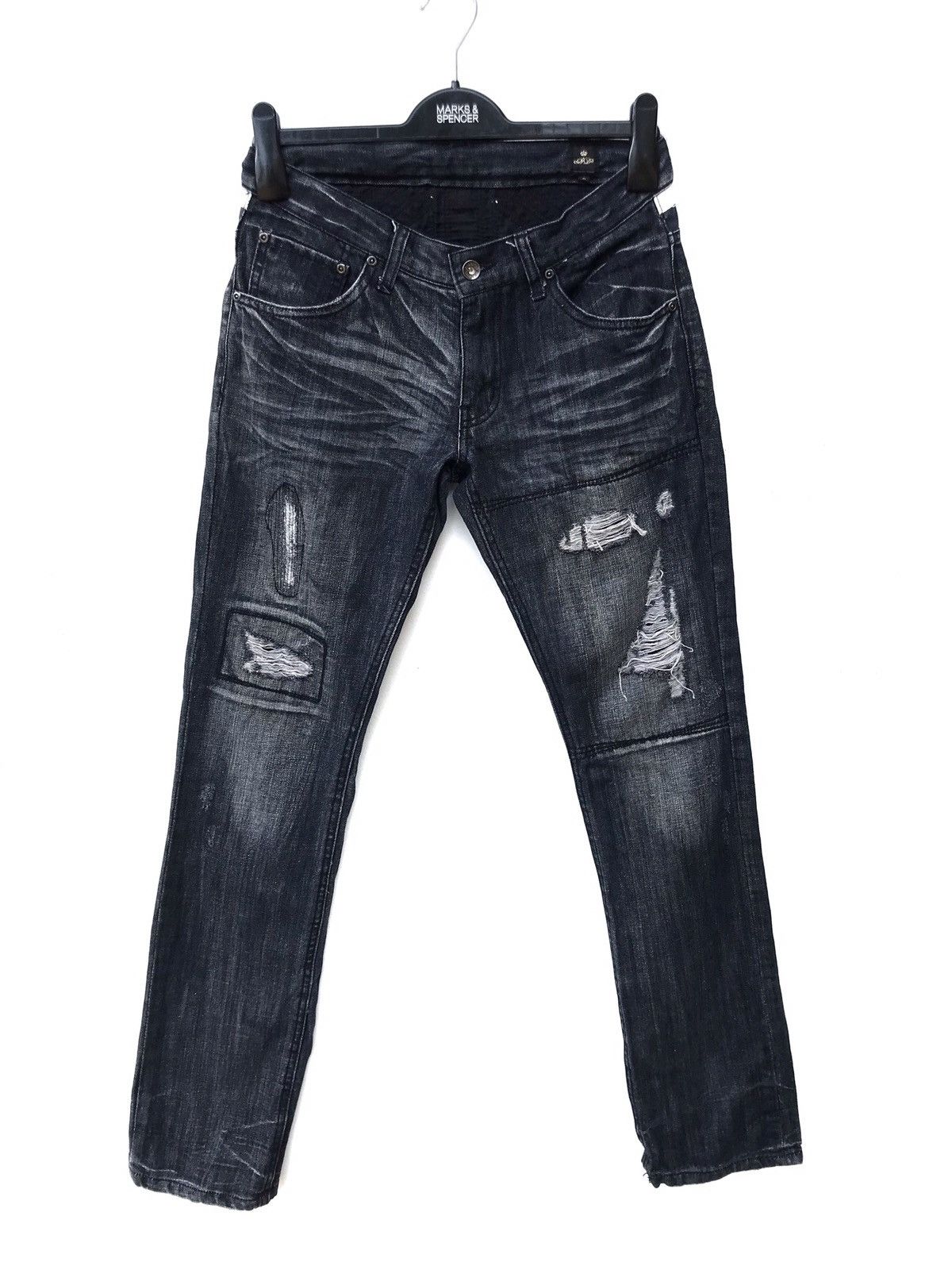 20471120 × Beauty Beast × Vintage Japanese Brand Semantic Design Distressed Grunge Size US 29 - 2 Thumbnail