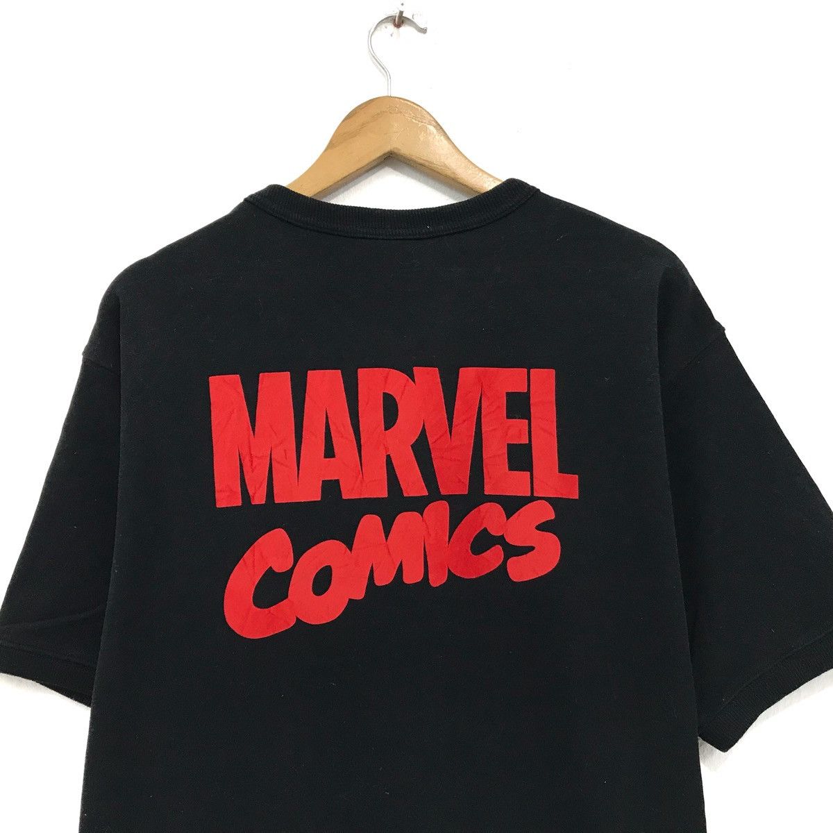 Marvel Comics × Vintage Vintage Marvel Tee Shirt Crewneck Pullover Jumper Size US L / EU 52-54 / 3 - 6 Thumbnail