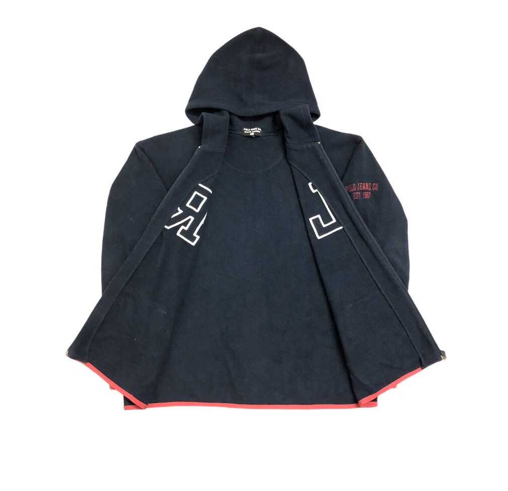 Polo Ralph Lauren 90's Polo Ralph Lauren fleece zipper hoodie Size US M / EU 48-50 / 2 - 7 Thumbnail