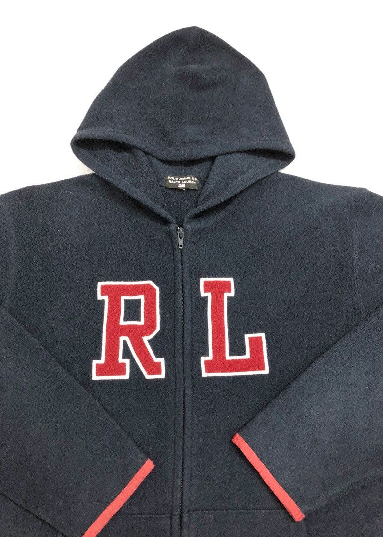 Polo Ralph Lauren 90's Polo Ralph Lauren fleece zipper hoodie Size US M / EU 48-50 / 2 - 4 Thumbnail
