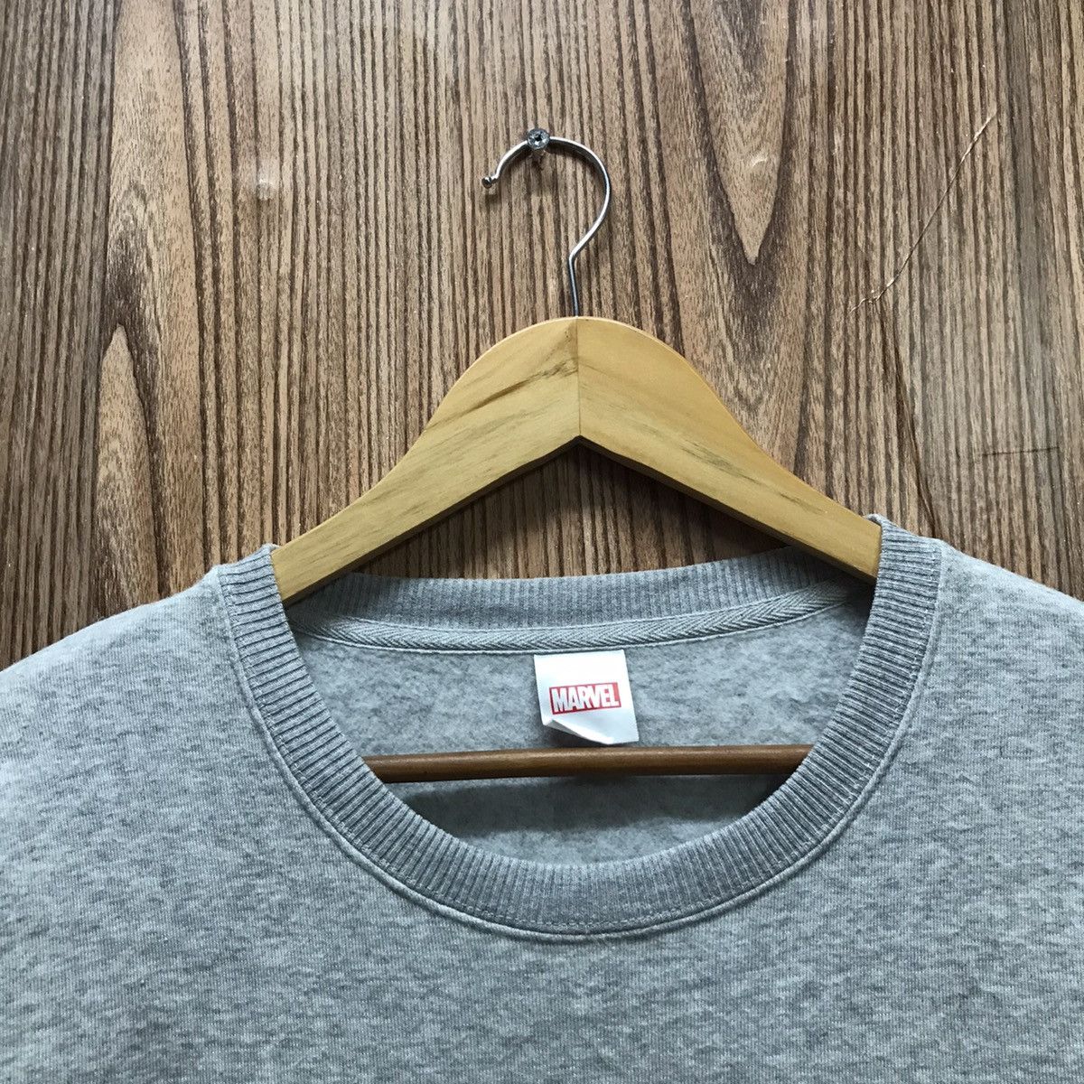 DC Comics × Marvel Comics × Warner Bros Vtg Marvel Box Logo Embroidery Sweatshirt Jumper Pullover Size US M / EU 48-50 / 2 - 4 Thumbnail