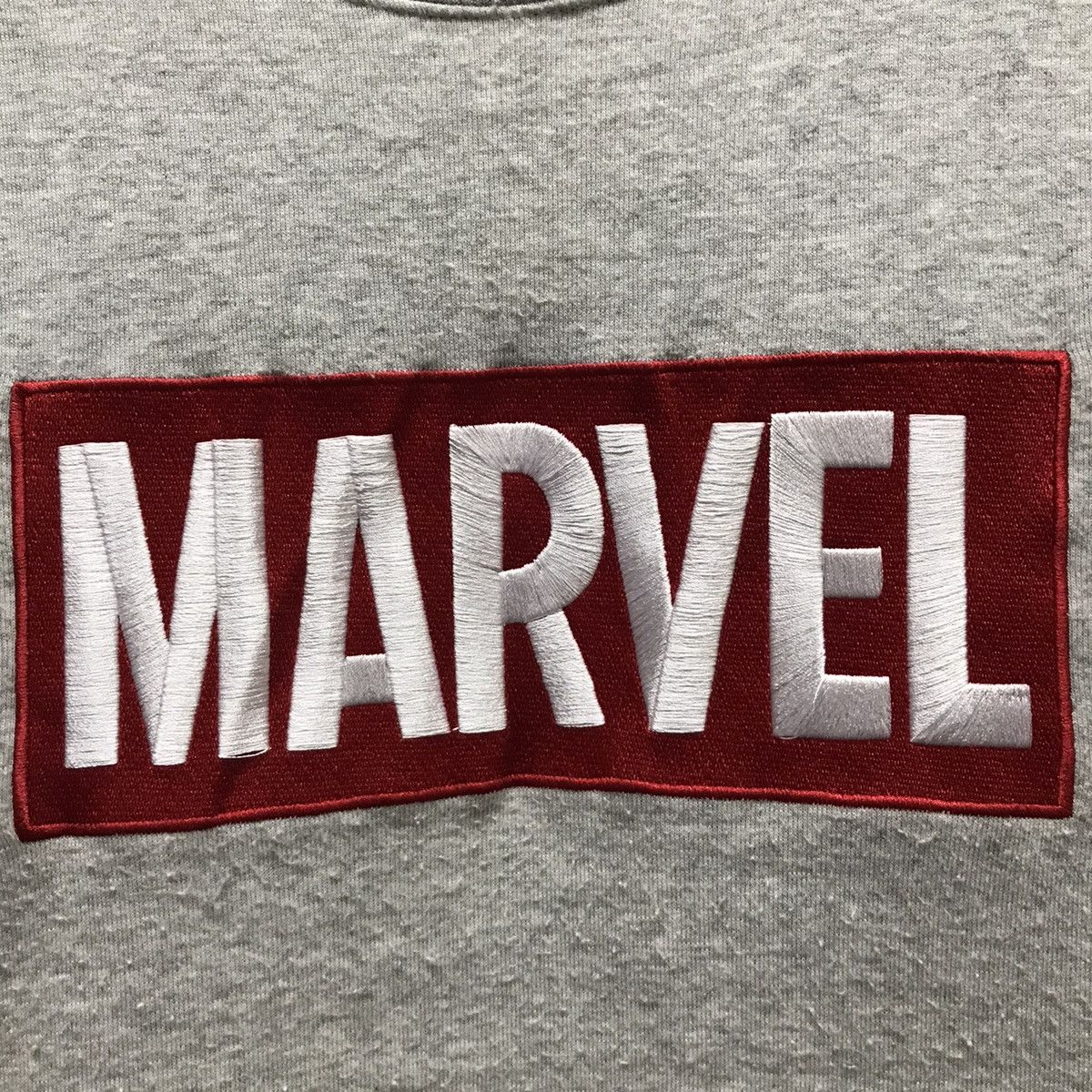 DC Comics × Marvel Comics × Warner Bros Vtg Marvel Box Logo Embroidery Sweatshirt Jumper Pullover Size US M / EU 48-50 / 2 - 2 Thumbnail