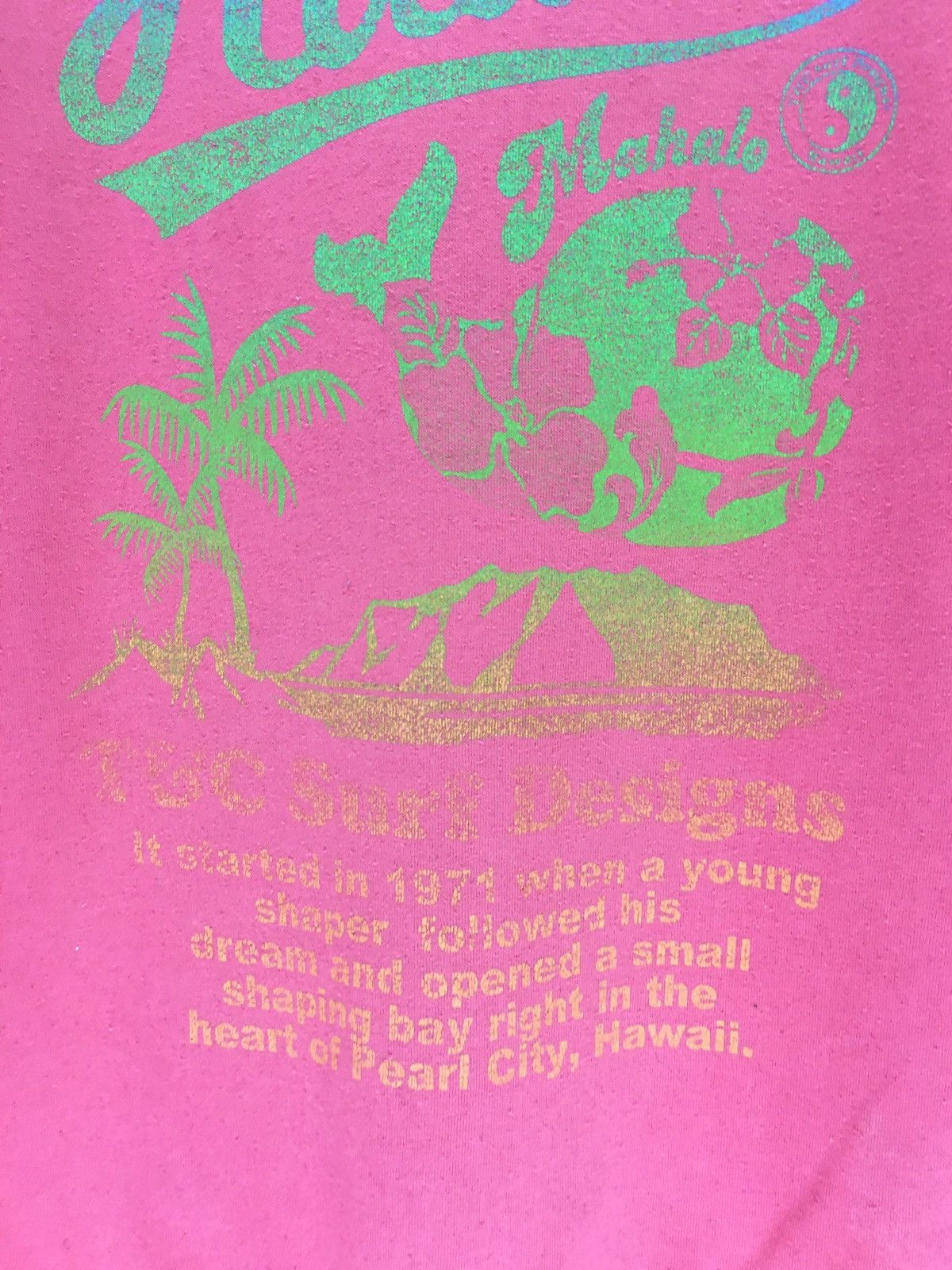 Vintage Vintage T&C Hawaii Surf Surfing Beach Sweatshirt Size US M / EU 48-50 / 2 - 5 Thumbnail