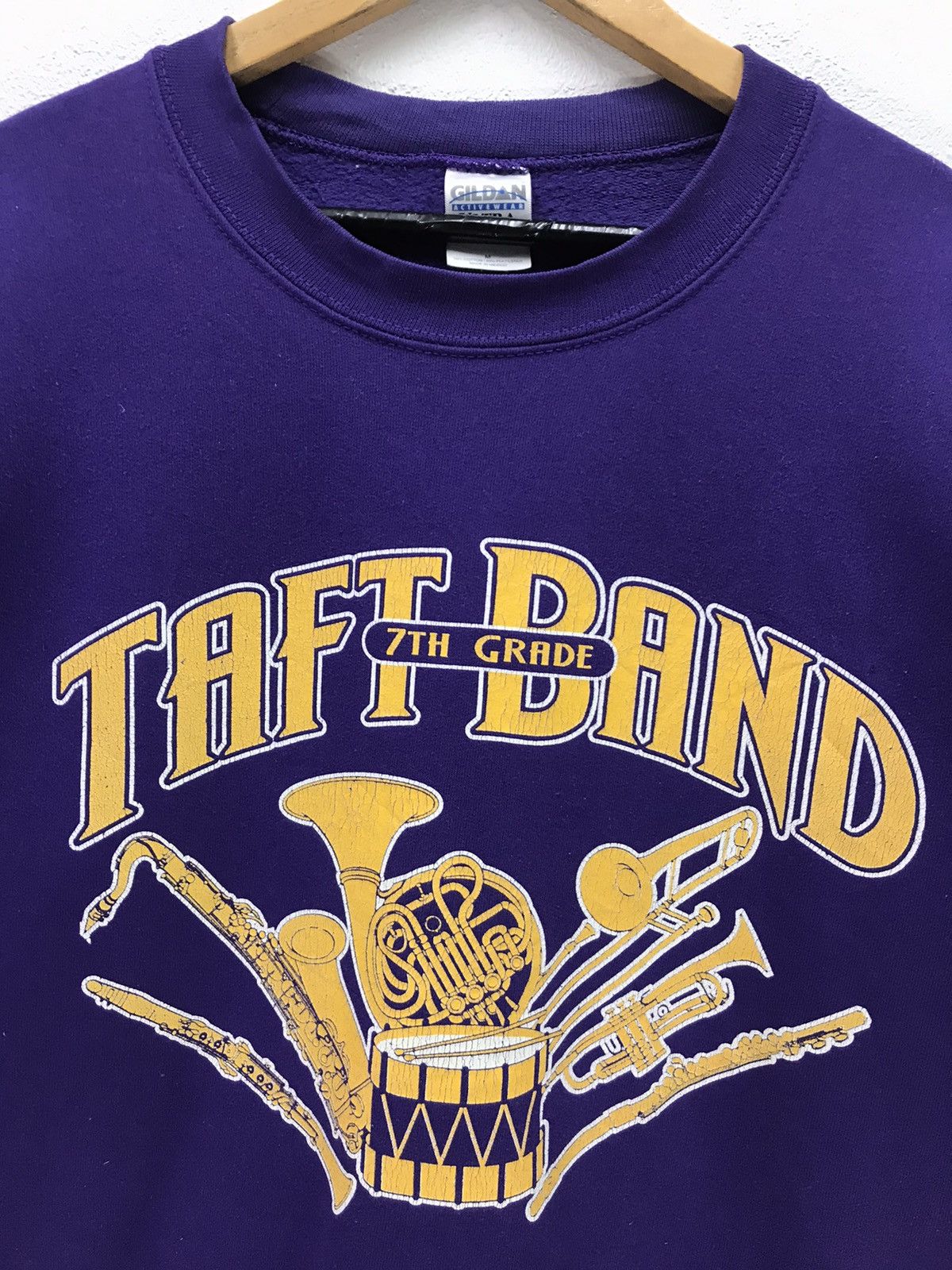 Band Tees × Japanese Brand × Vintage Vintage Taft Band Taft Raider Band Sweatshirt Size US M / EU 48-50 / 2 - 3 Thumbnail