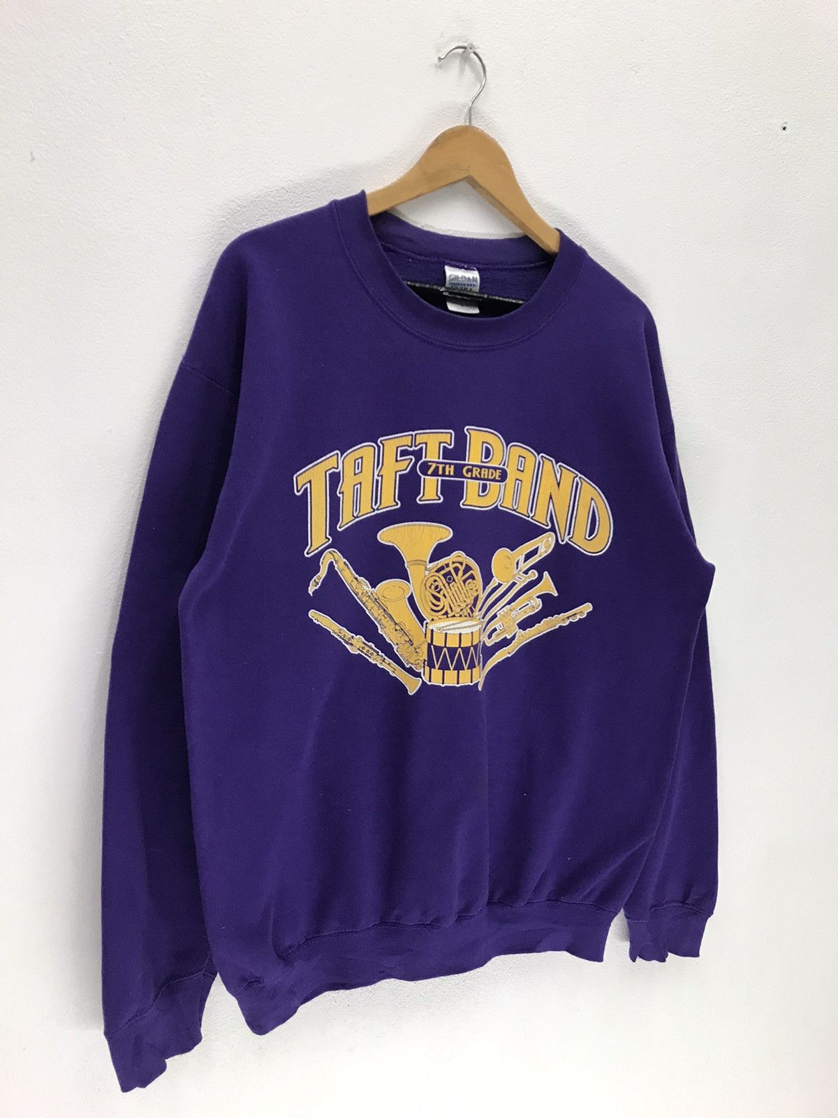 Band Tees × Japanese Brand × Vintage Vintage Taft Band Taft Raider Band Sweatshirt Size US M / EU 48-50 / 2 - 5 Thumbnail