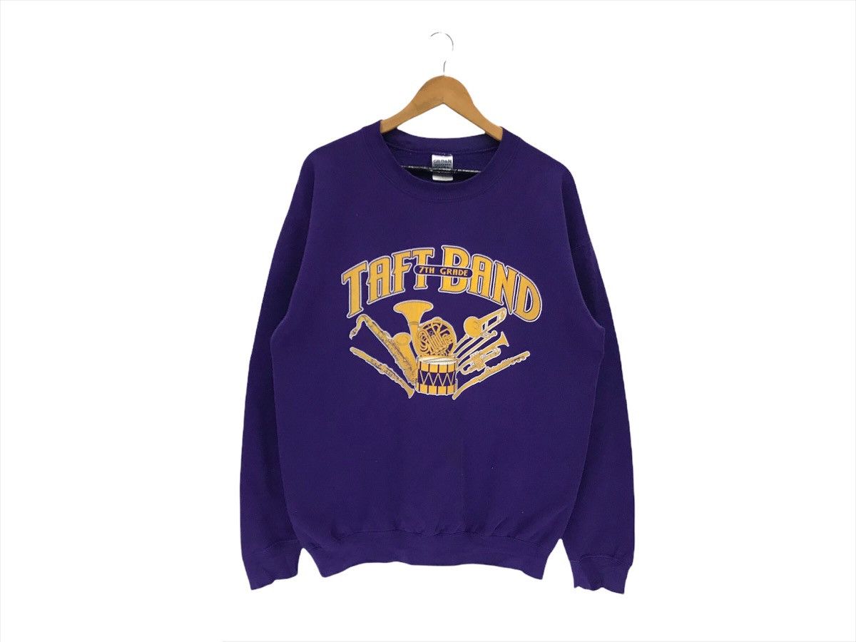 Band Tees × Japanese Brand × Vintage Vintage Taft Band Taft Raider Band Sweatshirt Size US M / EU 48-50 / 2 - 1 Thumbnail