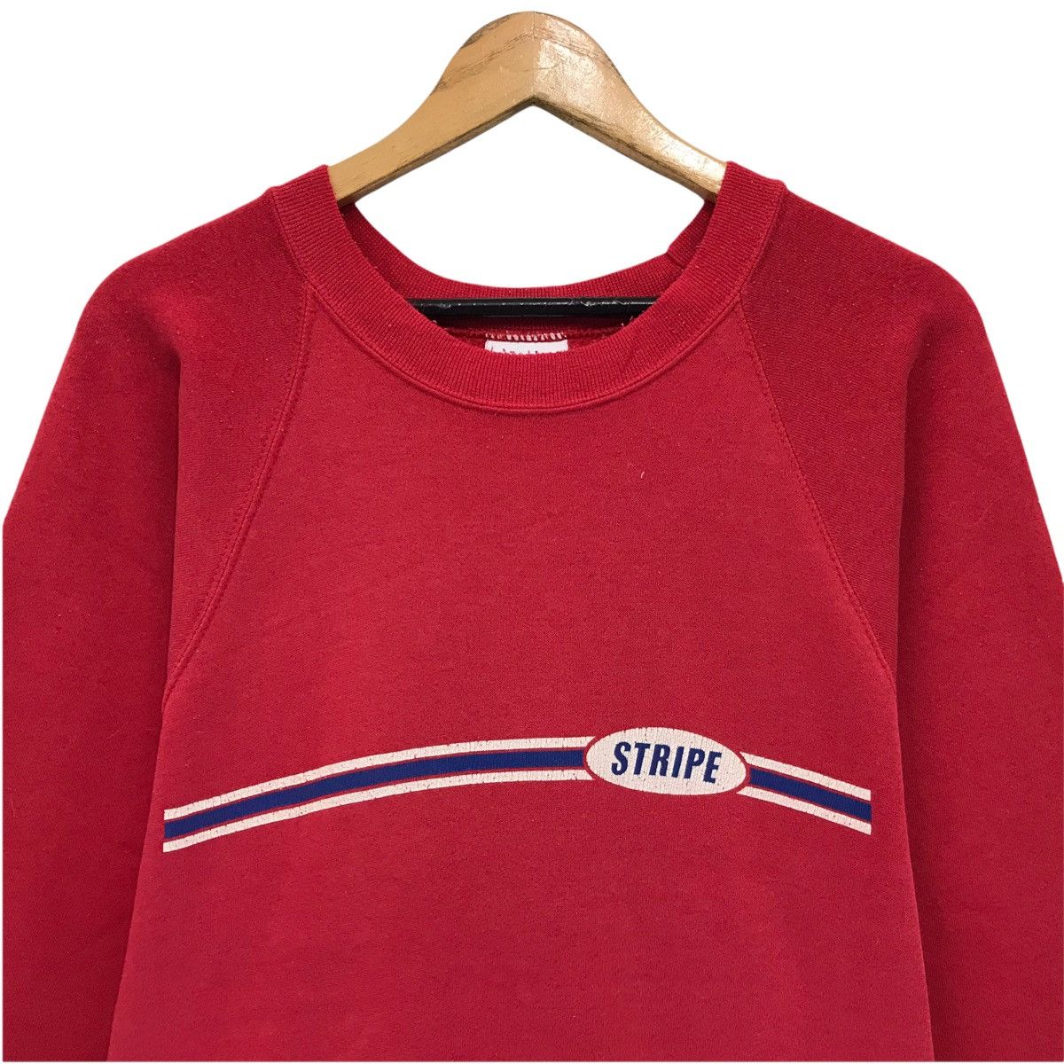 Vintage Vintage Stripe Sweatshirt Santee Tag Made In USA Size US M / EU 48-50 / 2 - 3 Thumbnail