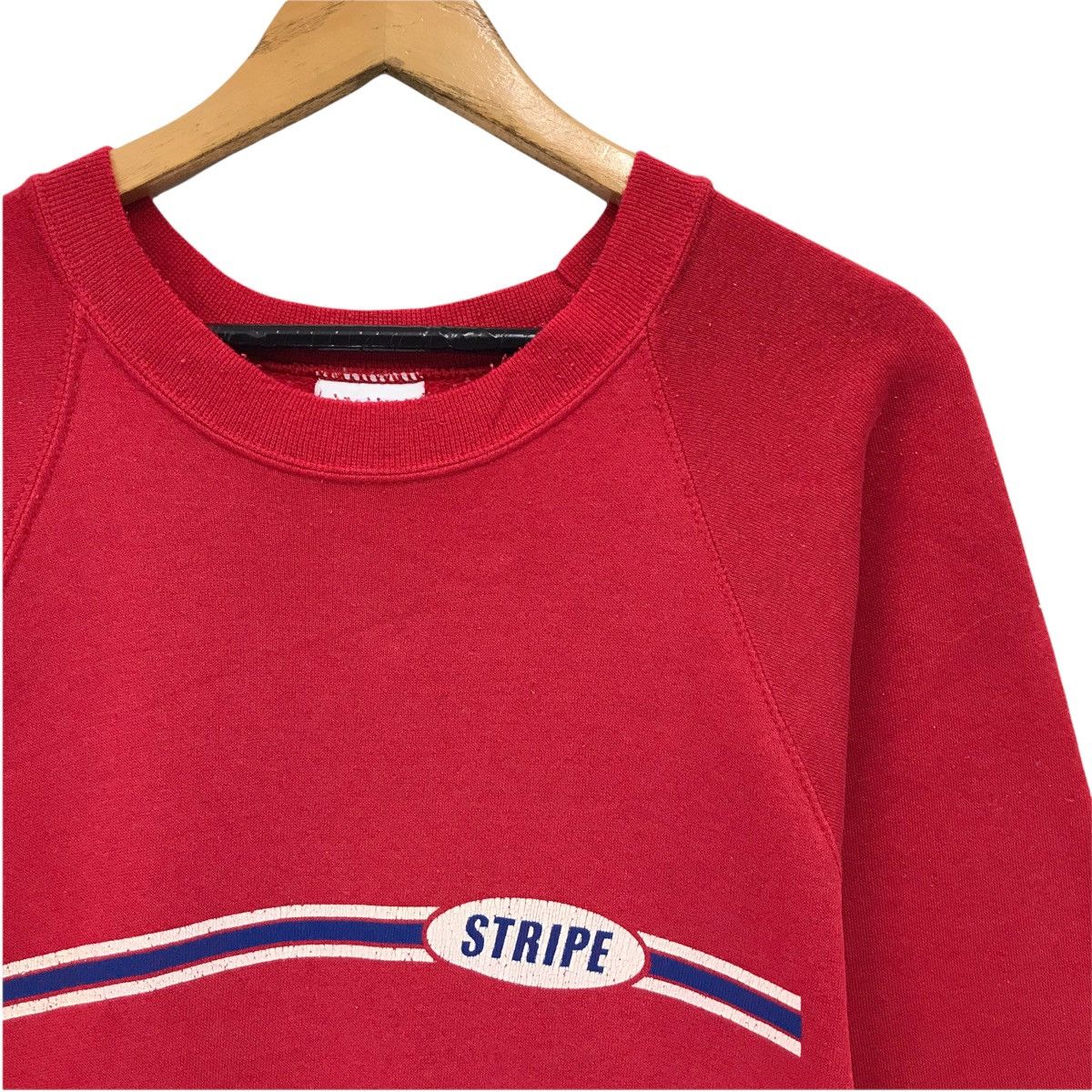 Vintage Vintage Stripe Sweatshirt Santee Tag Made In USA Size US M / EU 48-50 / 2 - 4 Thumbnail