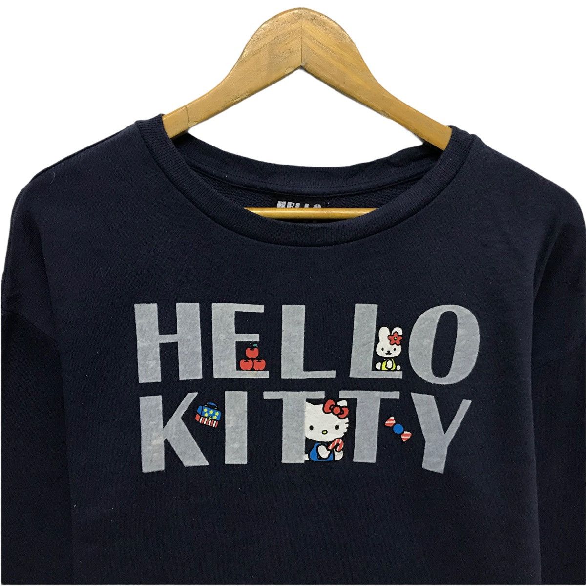 Cartoon Network × Japanese Brand × Vintage Vintage Hello Kitty Sweatshirt Pullover Jumper Size M / US 6-8 / IT 42-44 - 2 Thumbnail