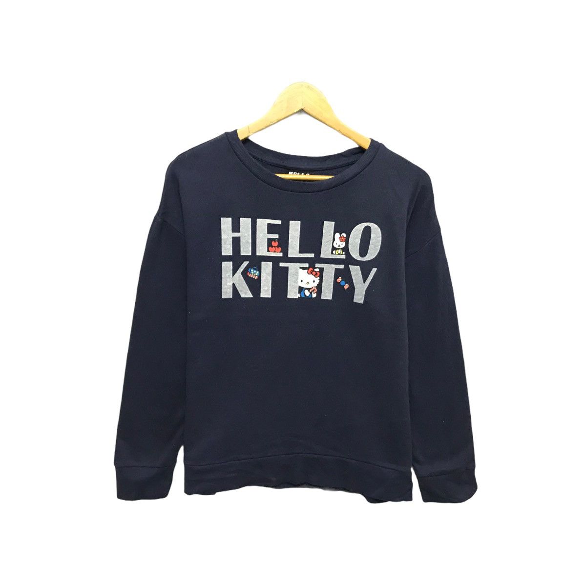 Cartoon Network × Japanese Brand × Vintage Vintage Hello Kitty Sweatshirt Pullover Jumper Size M / US 6-8 / IT 42-44 - 1 Thumbnail
