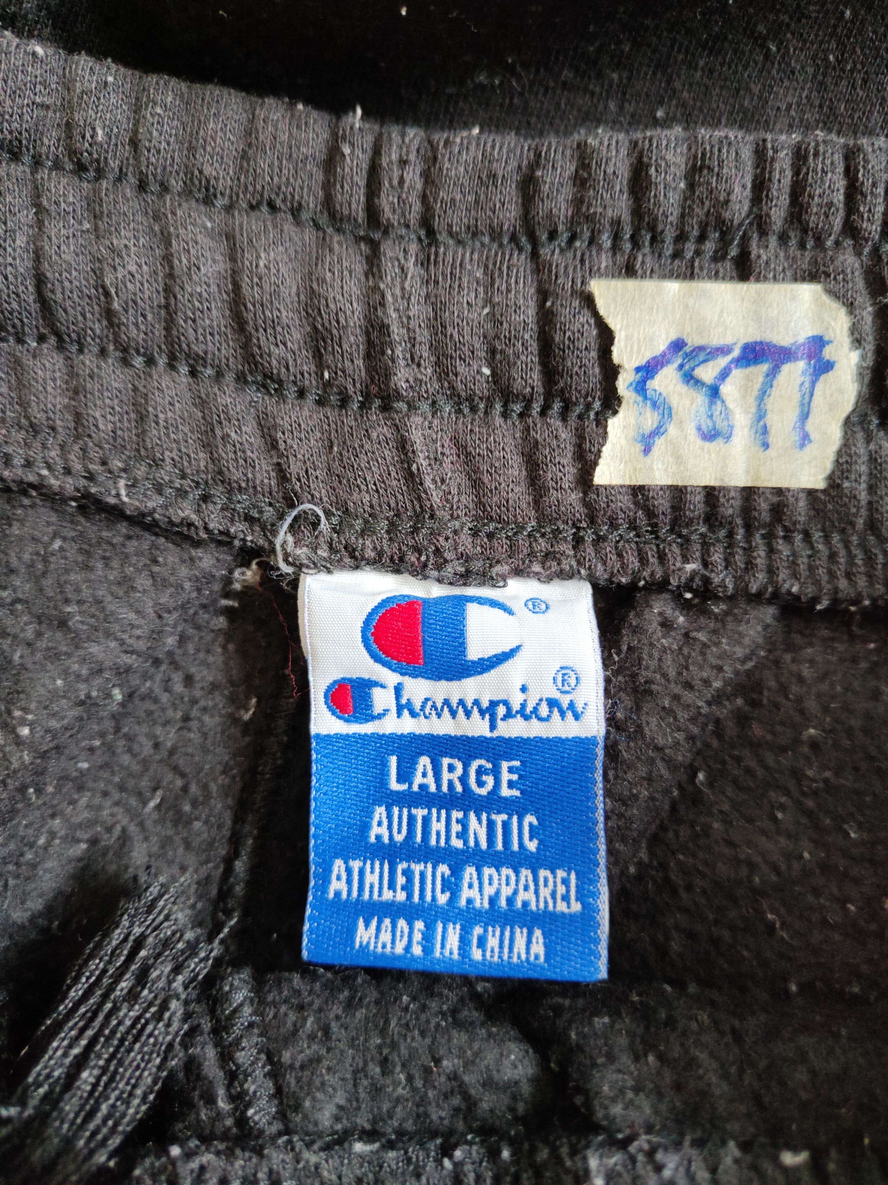 Champion × Vintage Champion Black Multi Pocket jogger Sweatpants #S541 Size US 31 - 13 Thumbnail