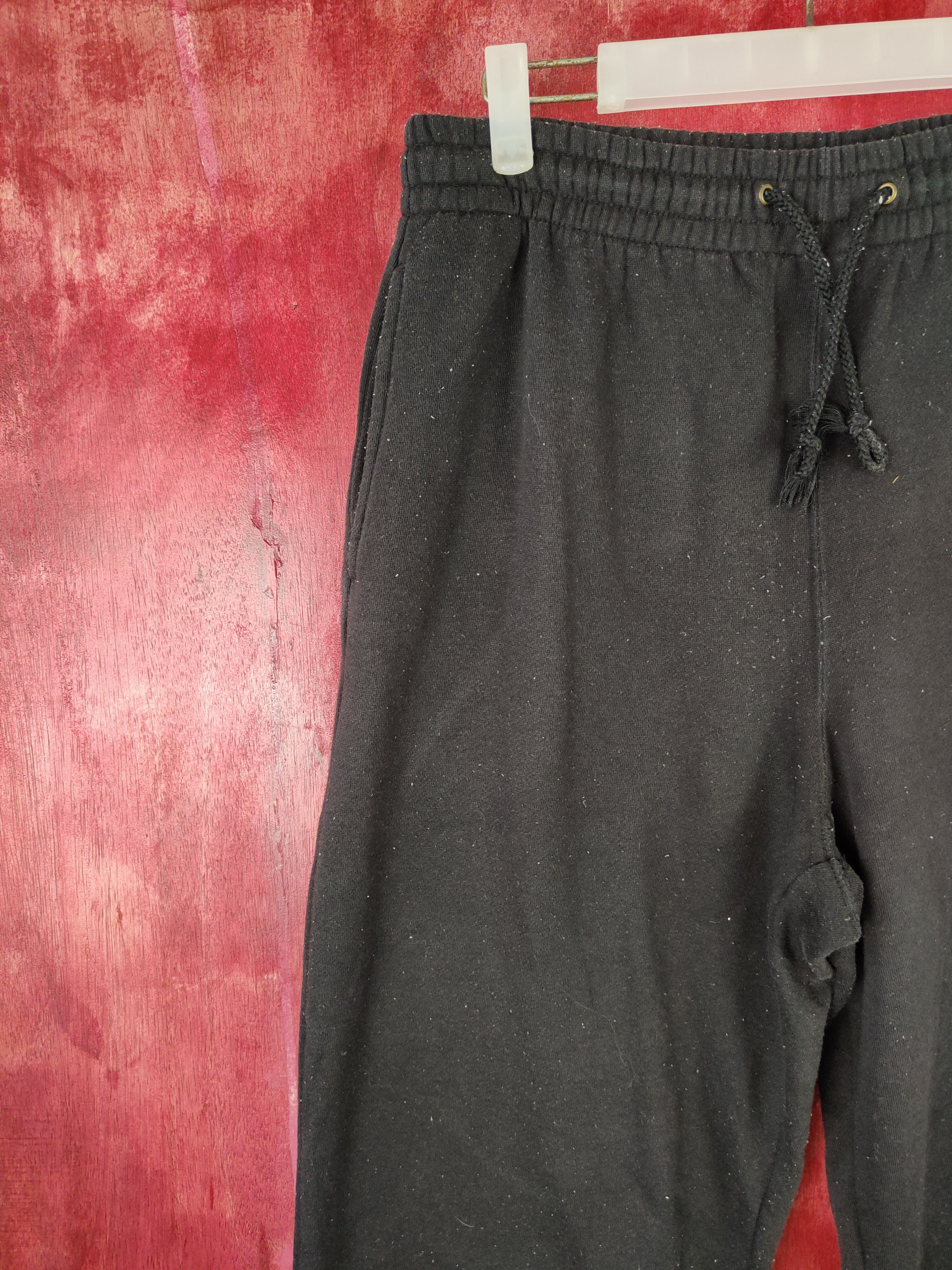 Champion × Vintage Champion Black Multi Pocket jogger Sweatpants #S541 Size US 31 - 3 Thumbnail