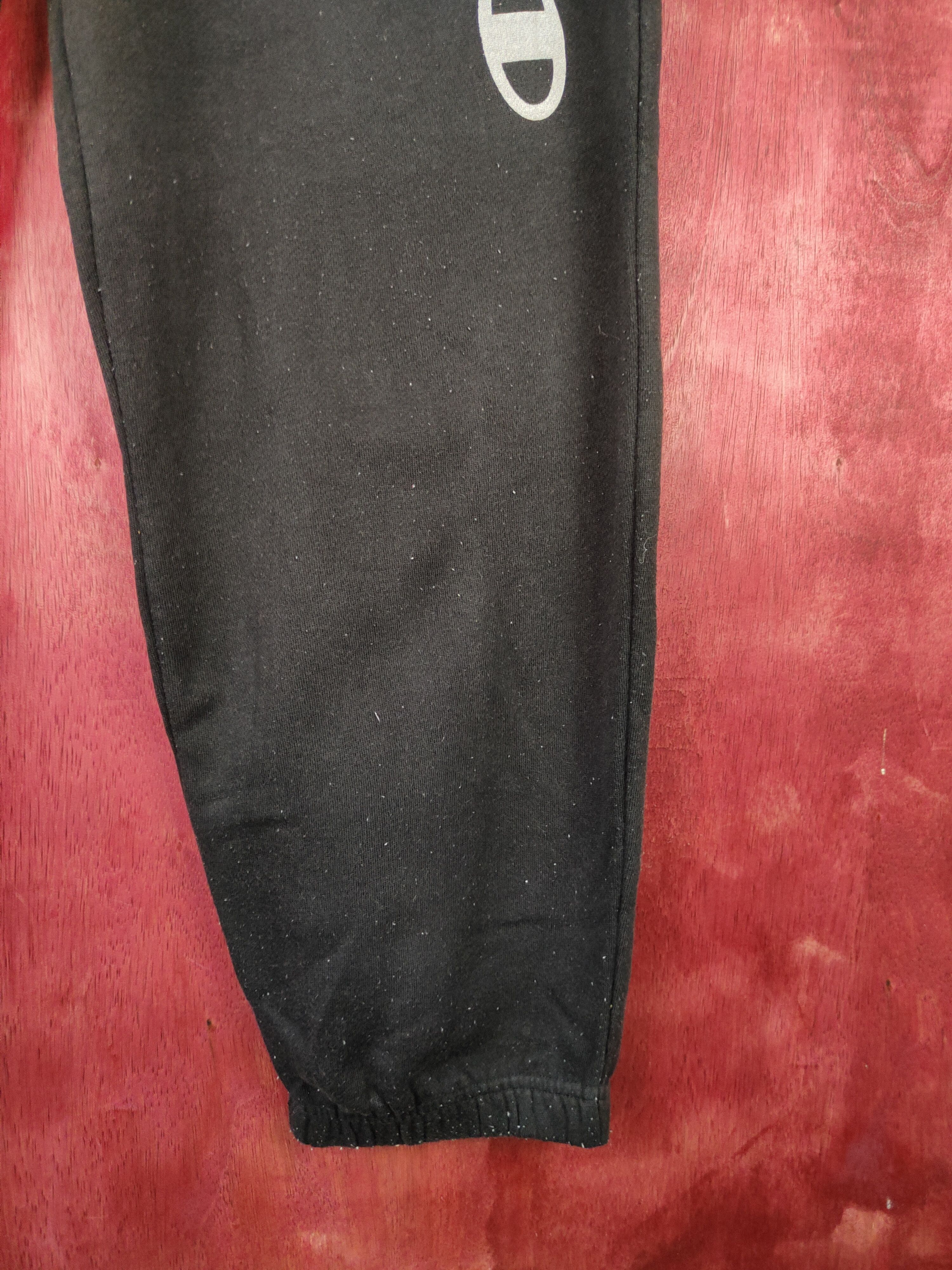Champion × Vintage Champion Black Multi Pocket jogger Sweatpants #S541 Size US 31 - 6 Thumbnail