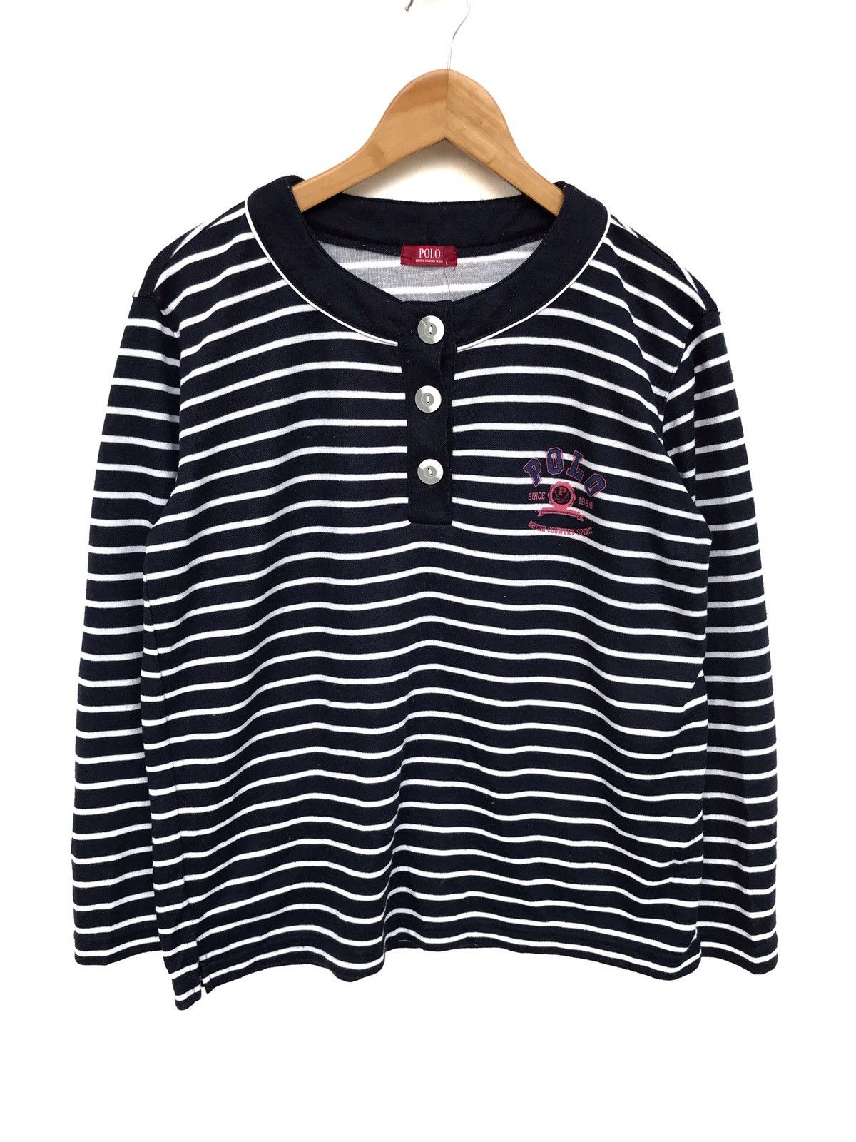Polo Ralph Lauren Vintage Polo British Country Spirit Stripes LS Shirts Size US S / EU 44-46 / 1 - 1 Thumbnail