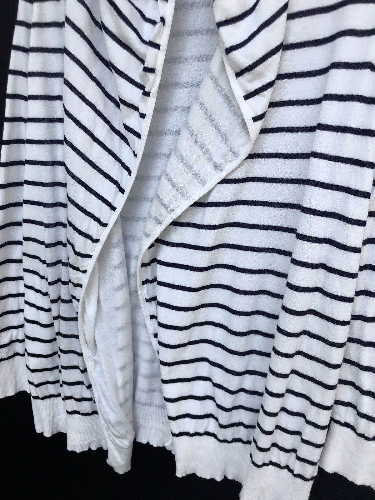 Sonia Rykiel Vintage Sonia Rykiel Stripes Hoodie Cardigan Size M / US 6-8 / IT 42-44 - 4 Thumbnail