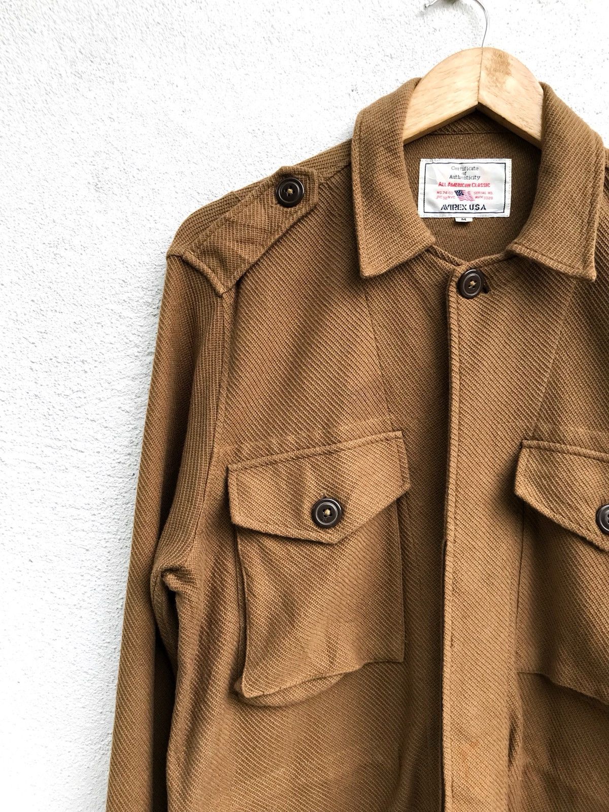 Avirex Avirex USA Military 4 Pocket LS Button Shirts Jacket Size US M / EU 48-50 / 2 - 3 Thumbnail