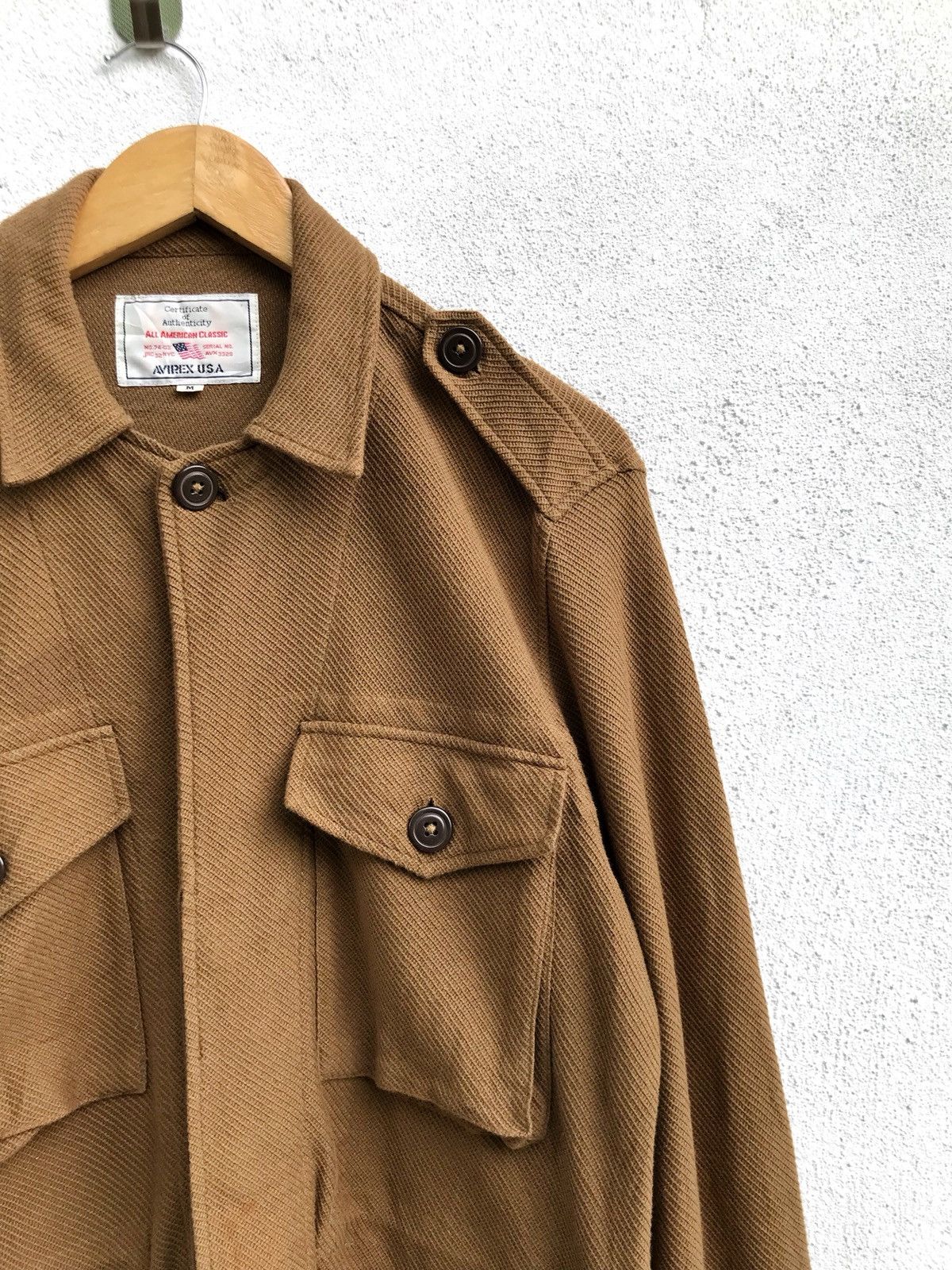 Avirex Avirex USA Military 4 Pocket LS Button Shirts Jacket Size US M / EU 48-50 / 2 - 4 Thumbnail