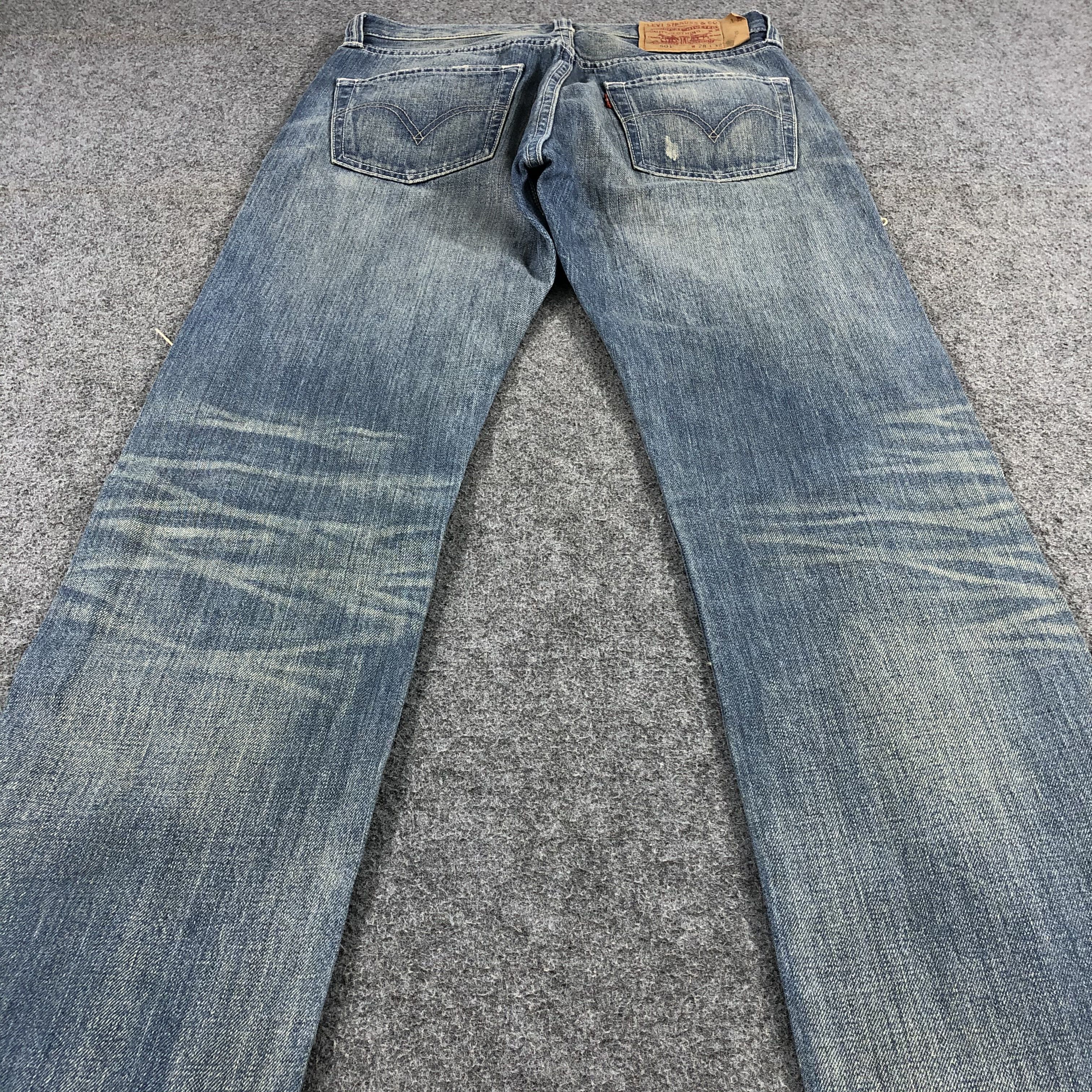 Levi's Vintage Distress Levis 501 Jeans-JM1542 Size US 30 / EU 46 - 4 Thumbnail